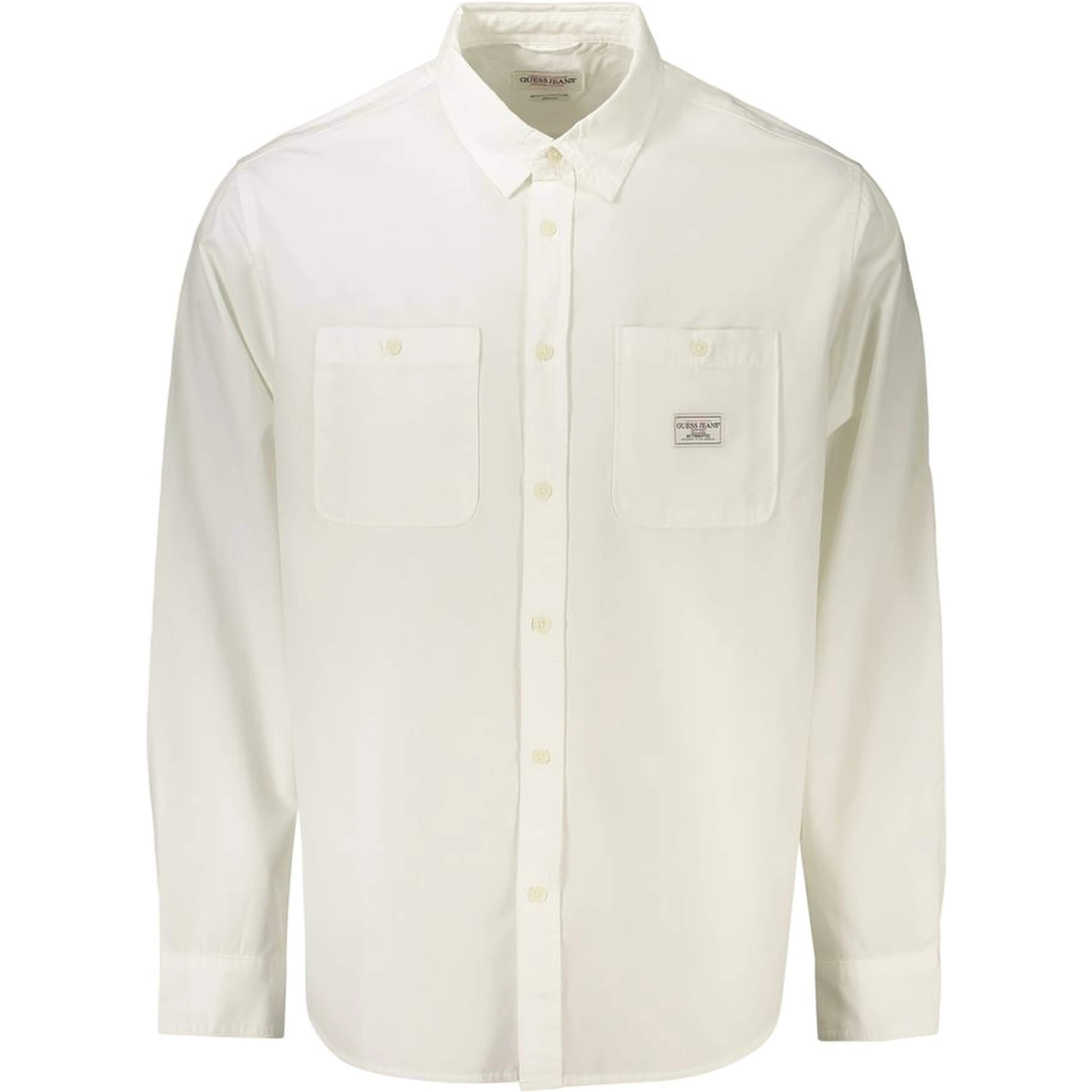 White Cotton Men's Shirt