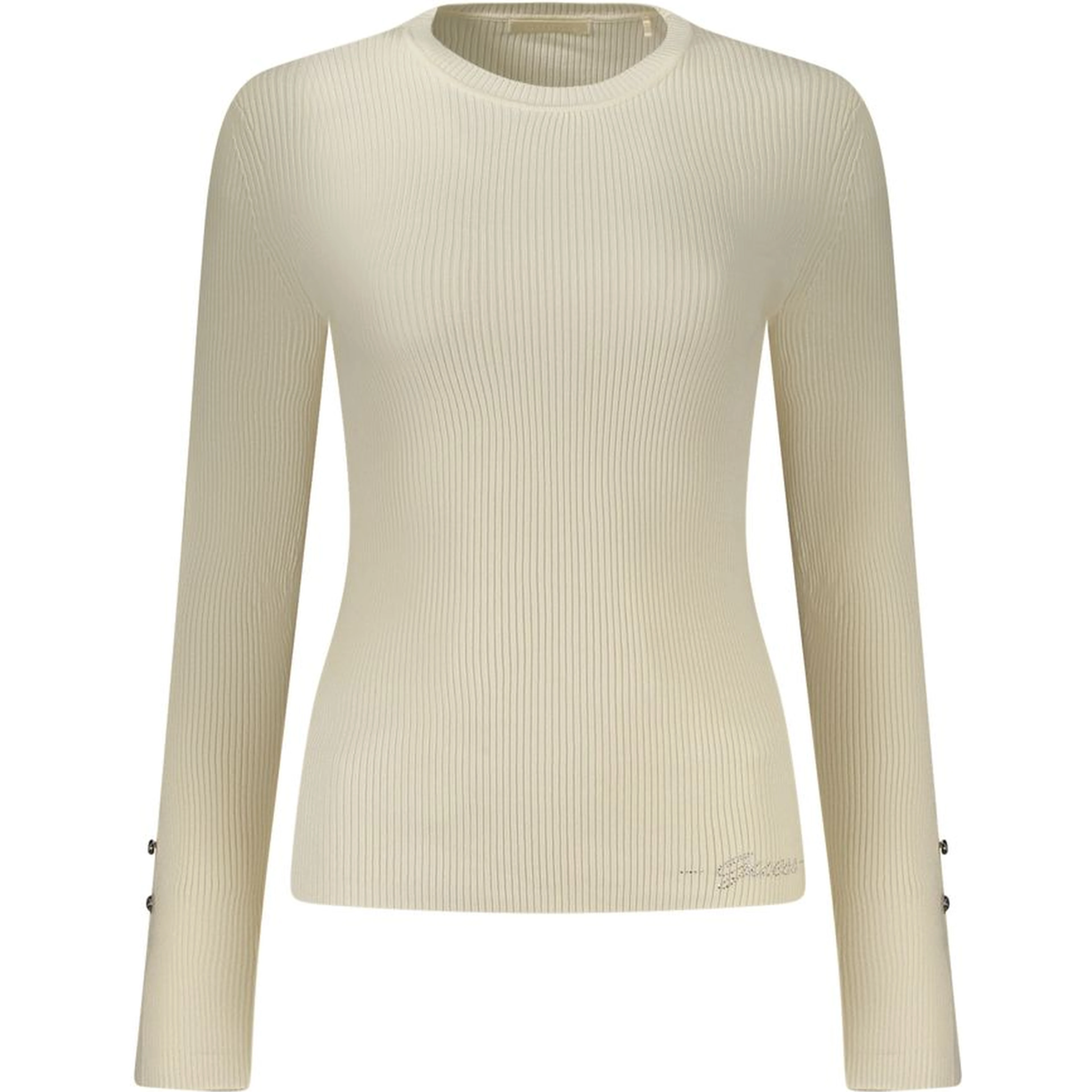 Bianco Viscose Women Sweater