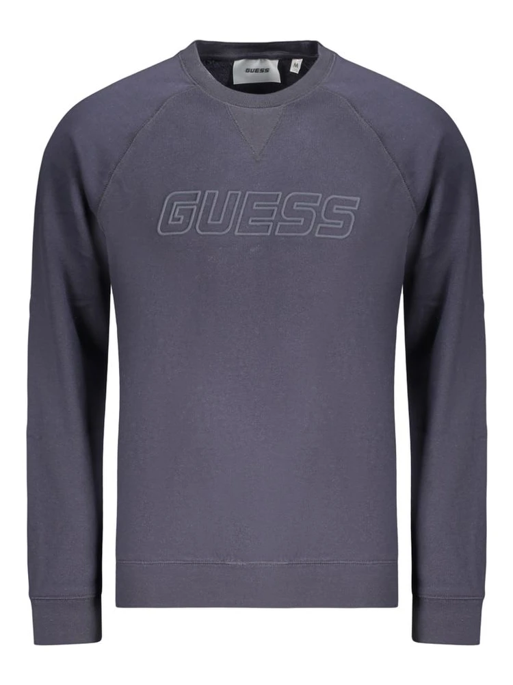 Blue Cotton Men's Sweatshirt