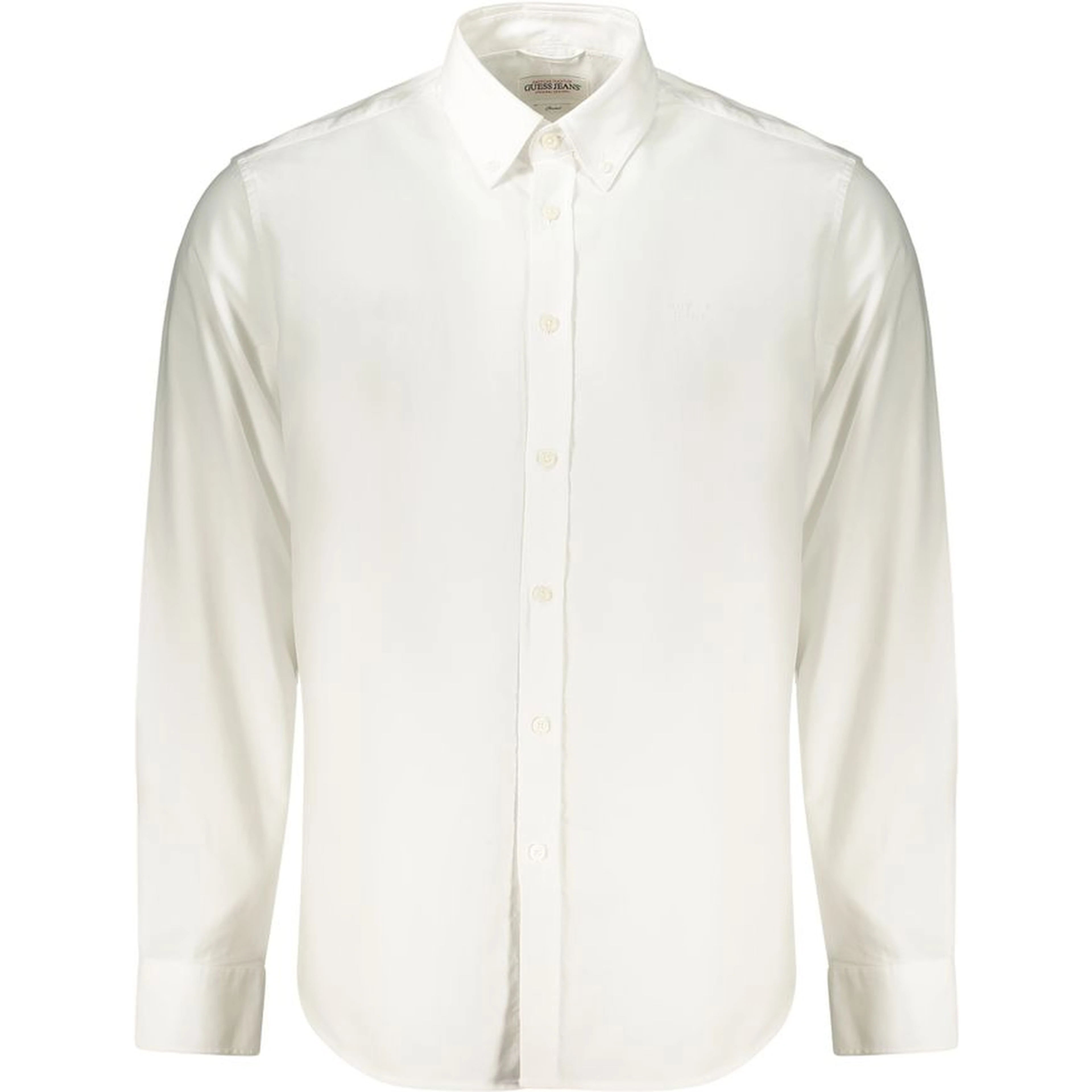 White Cotton Men's Shirt