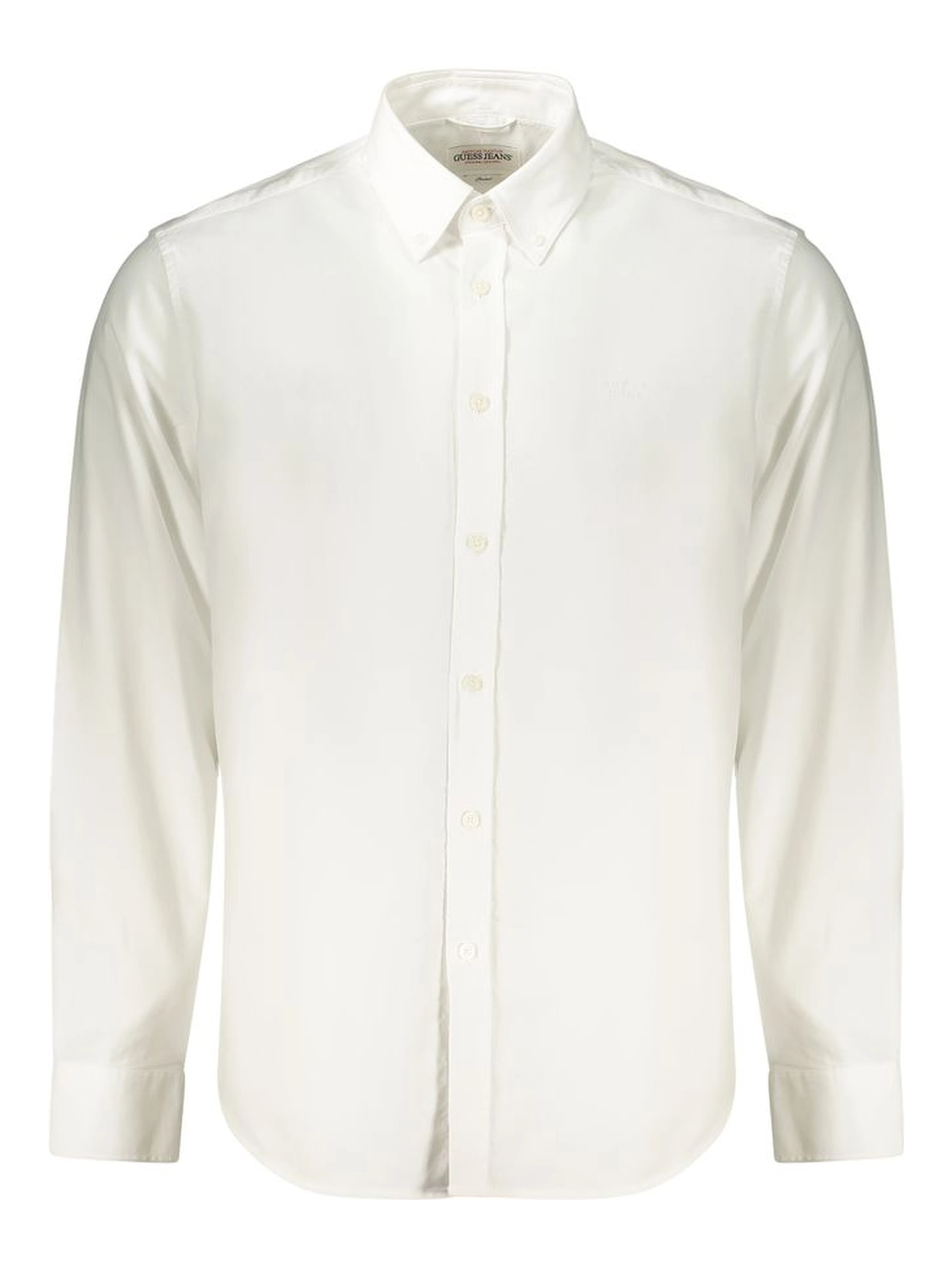 White Cotton Men's Shirt