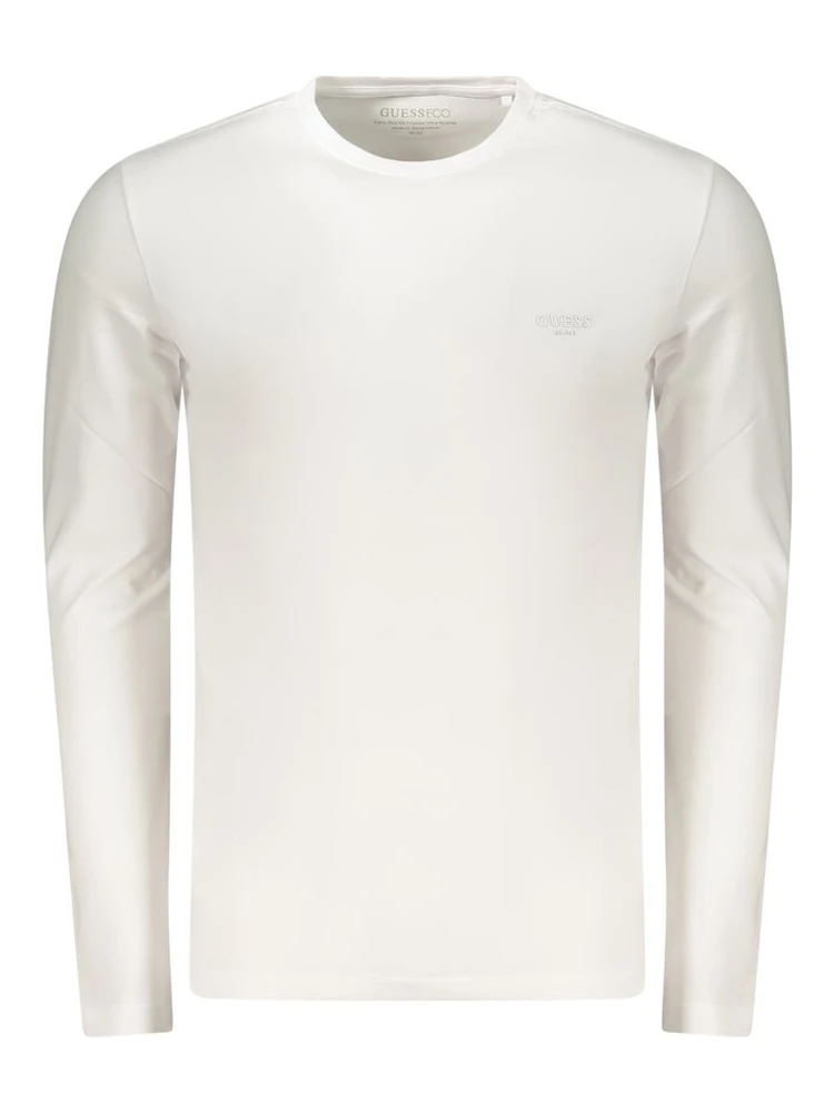 White Cotton Men's T-Shirt