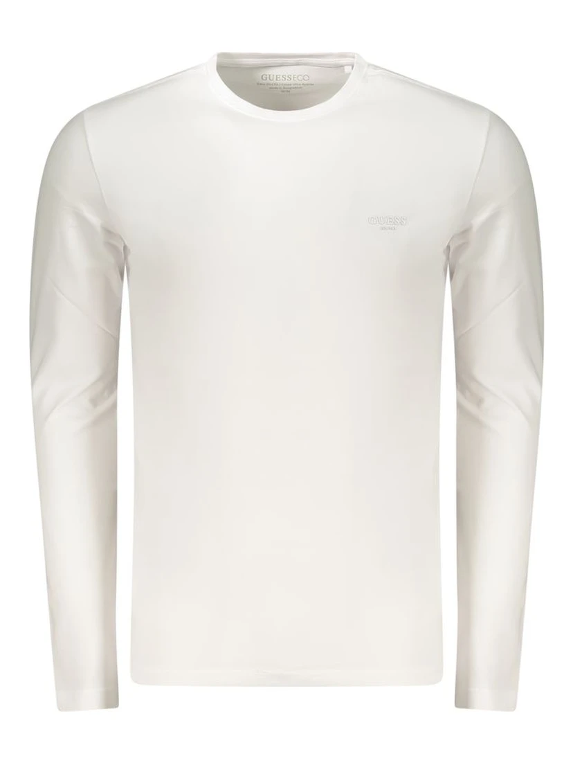 White Cotton Men's T-Shirt