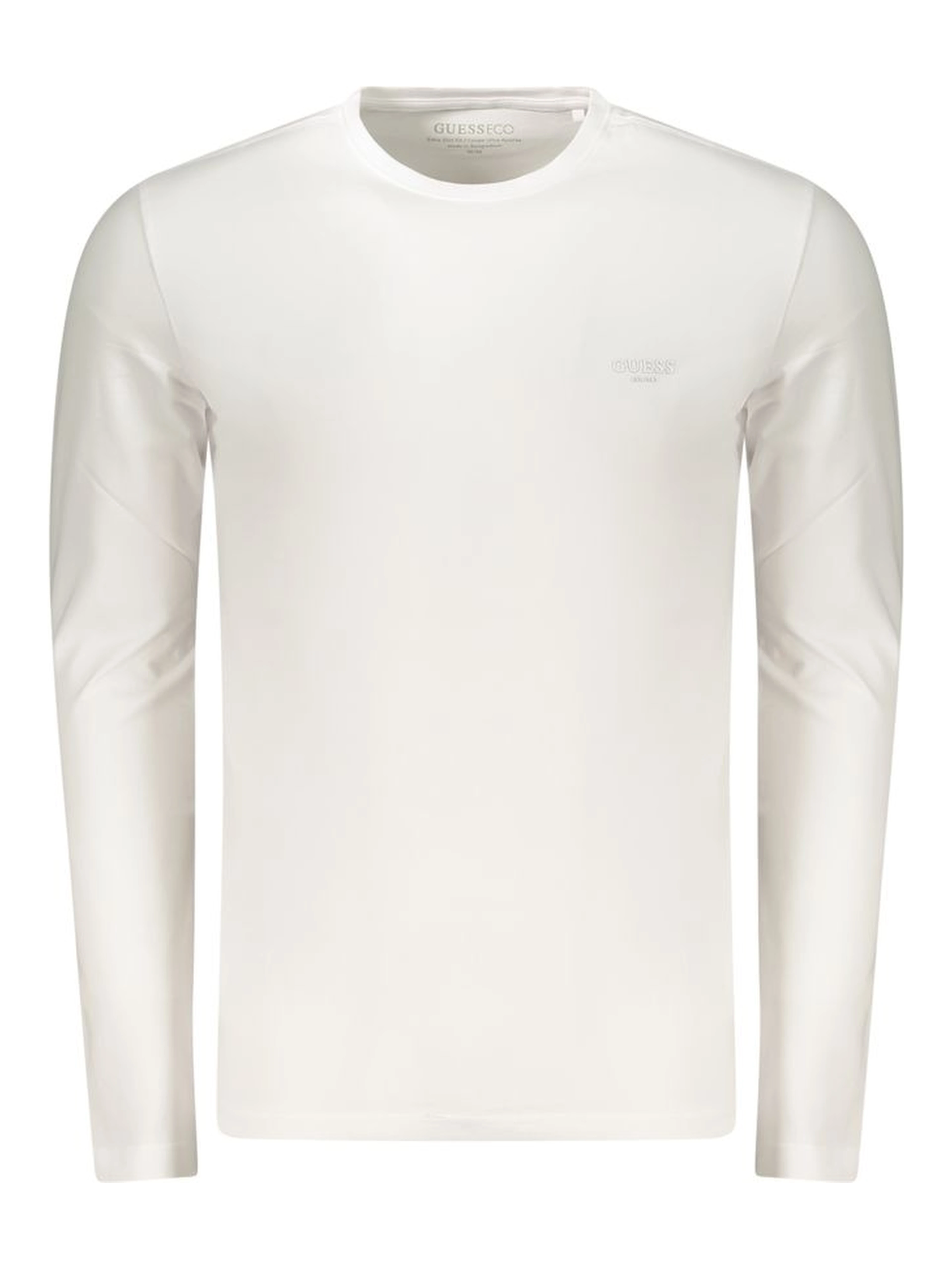 White Cotton Men's T-Shirt