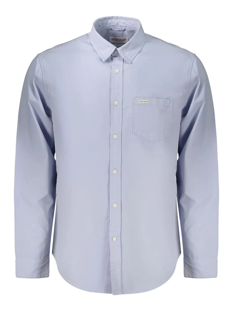 Azzurro Cotton Men Shirt