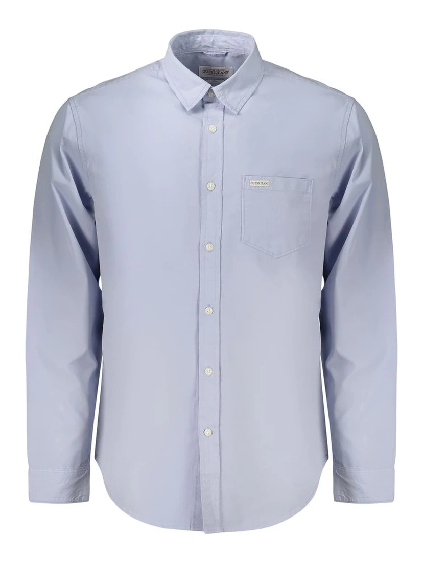 Azzurro Cotton Men Shirt
