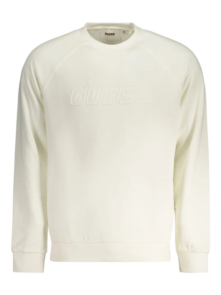 White Cotton Men's Sweatshirt