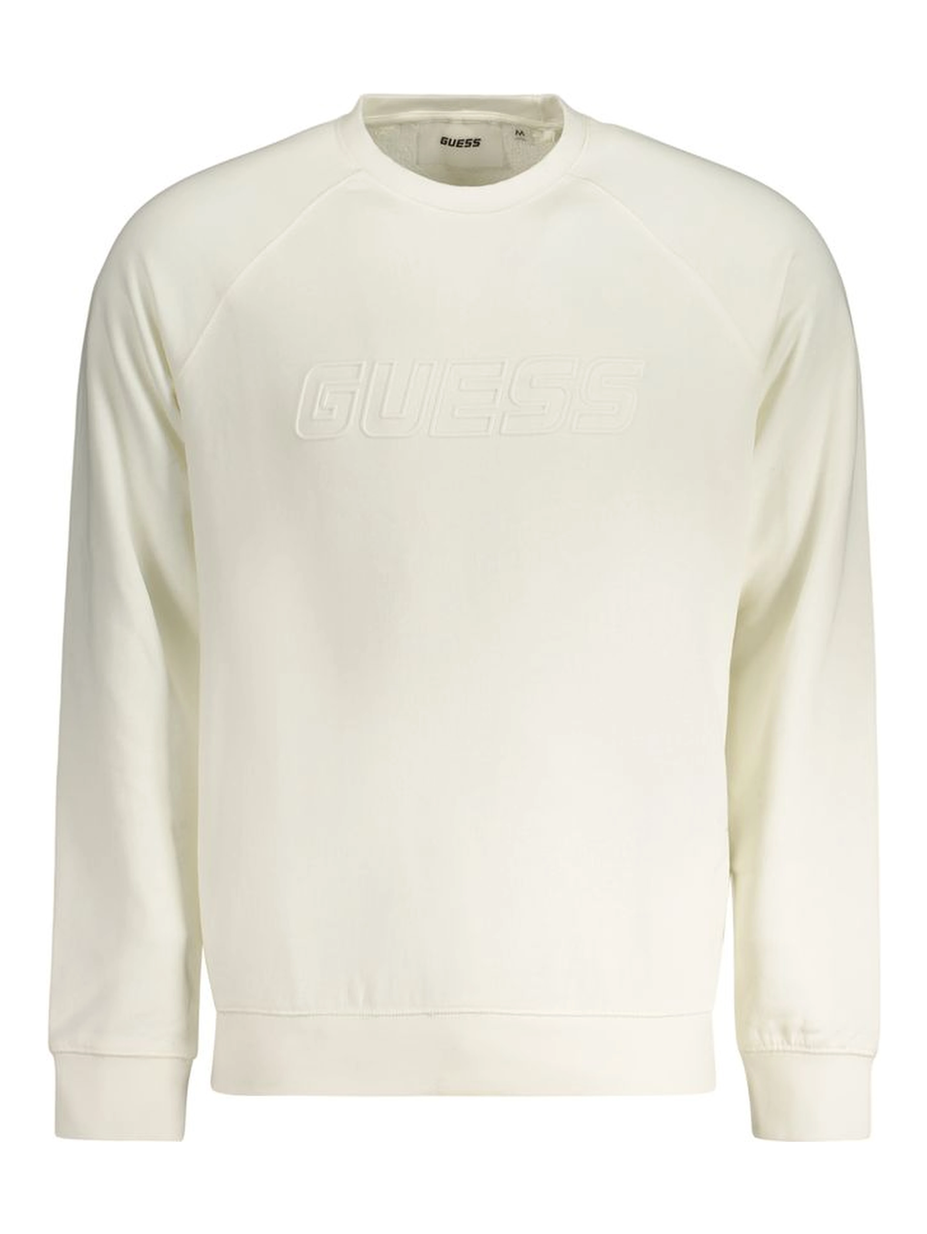 White Cotton Men's Sweatshirt