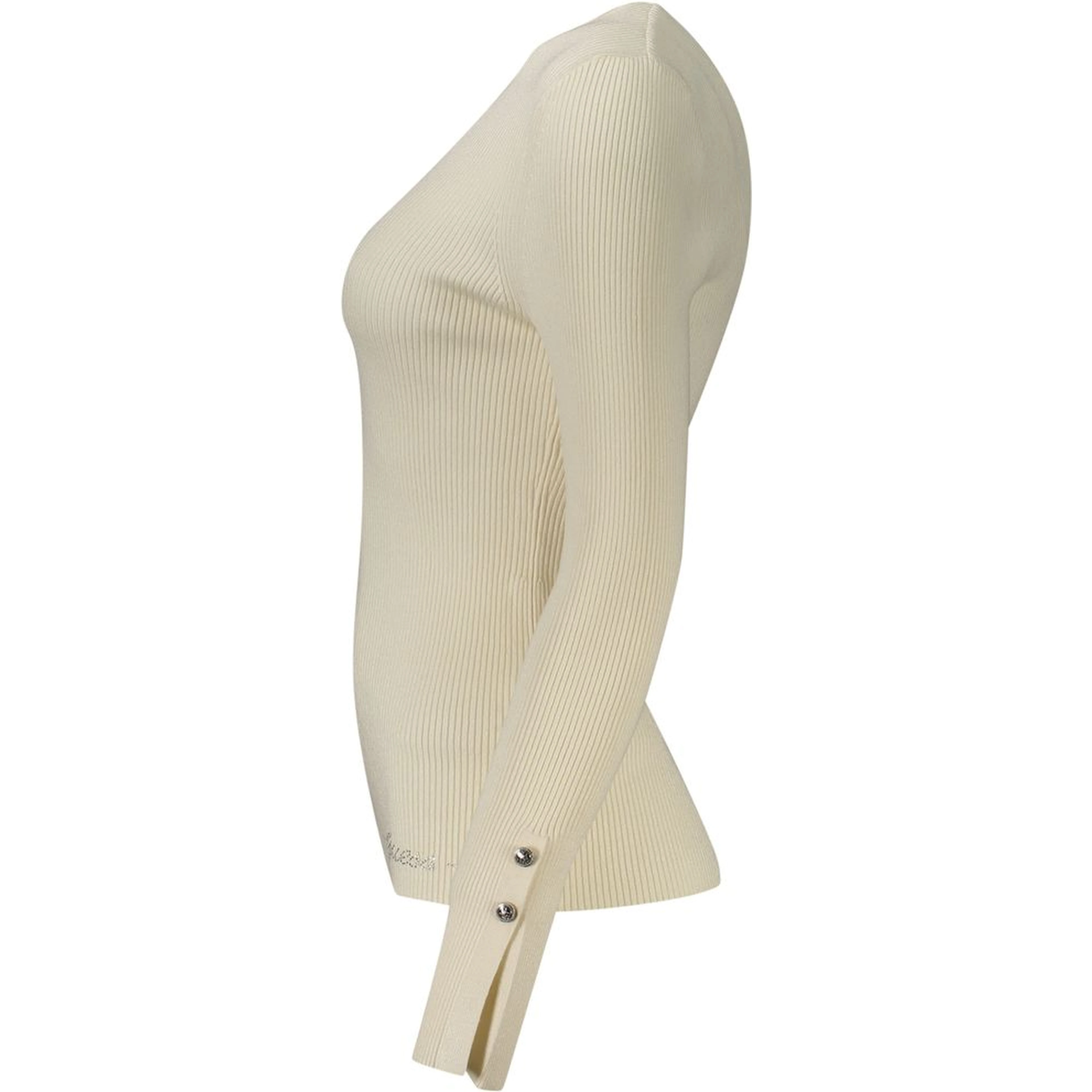 Bianco Viscose Women Sweater