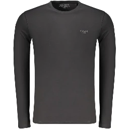 Black Cotton Men's T-Shirt