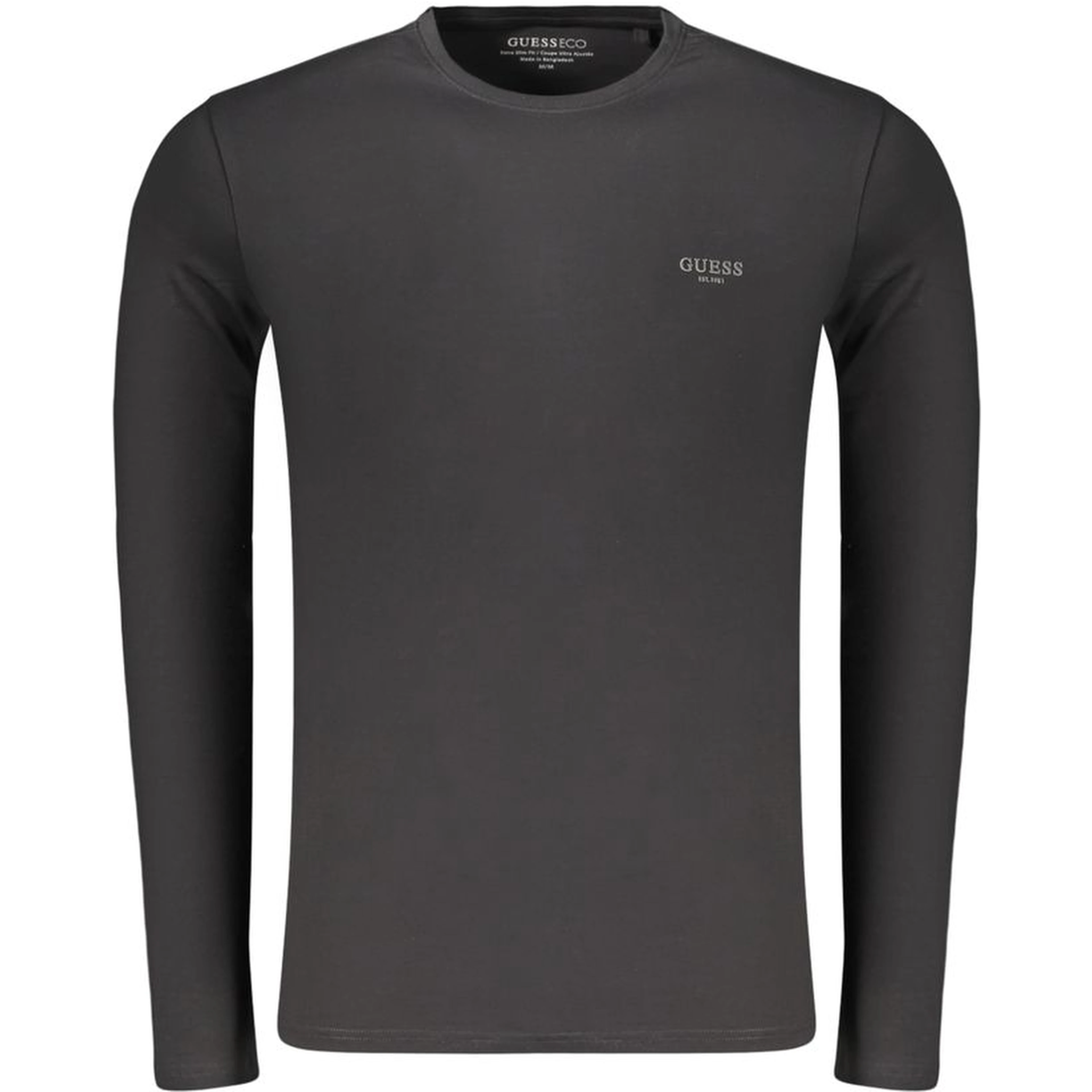 Black Cotton Men's T-Shirt