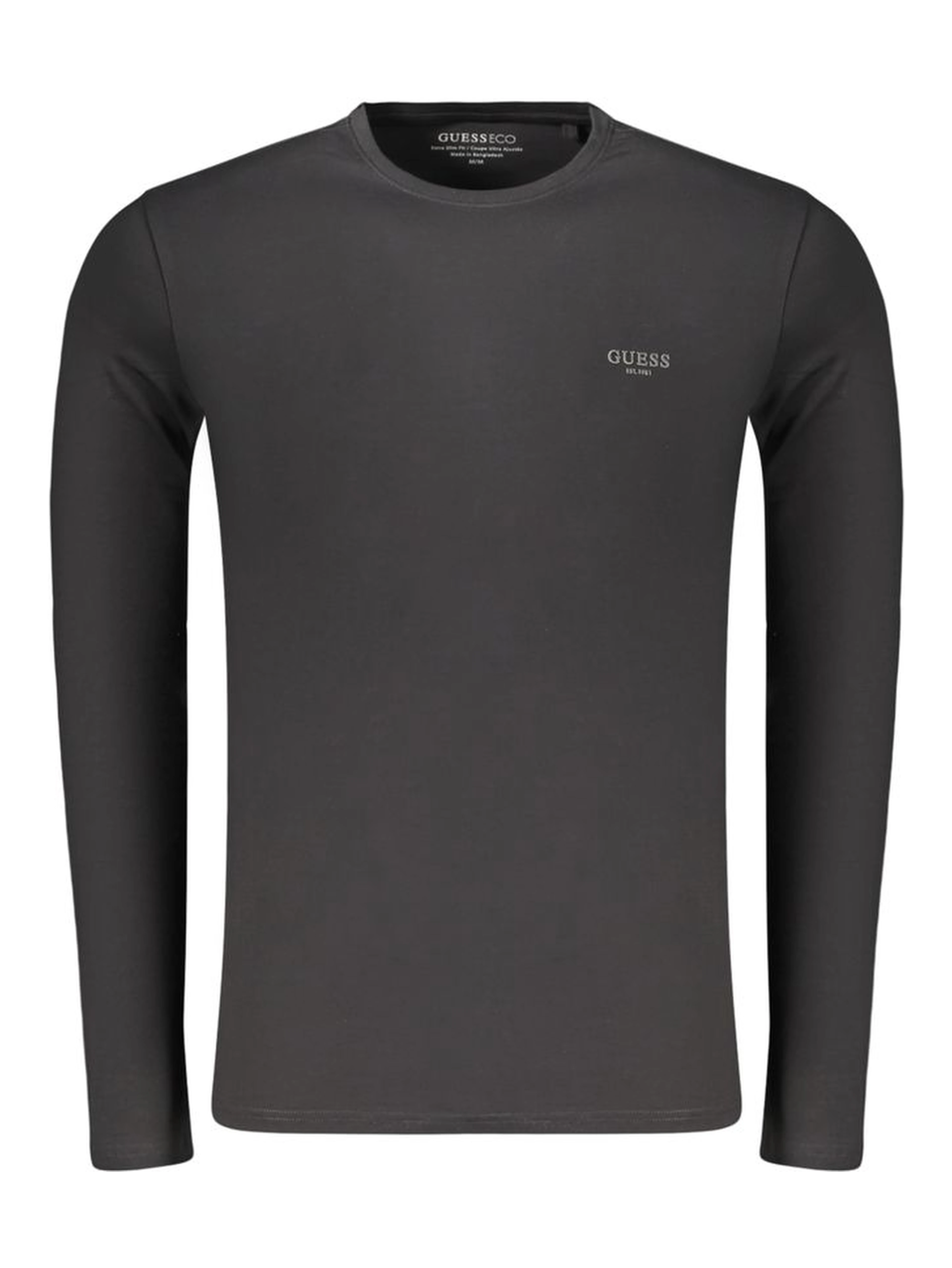 Black Cotton Men's T-Shirt
