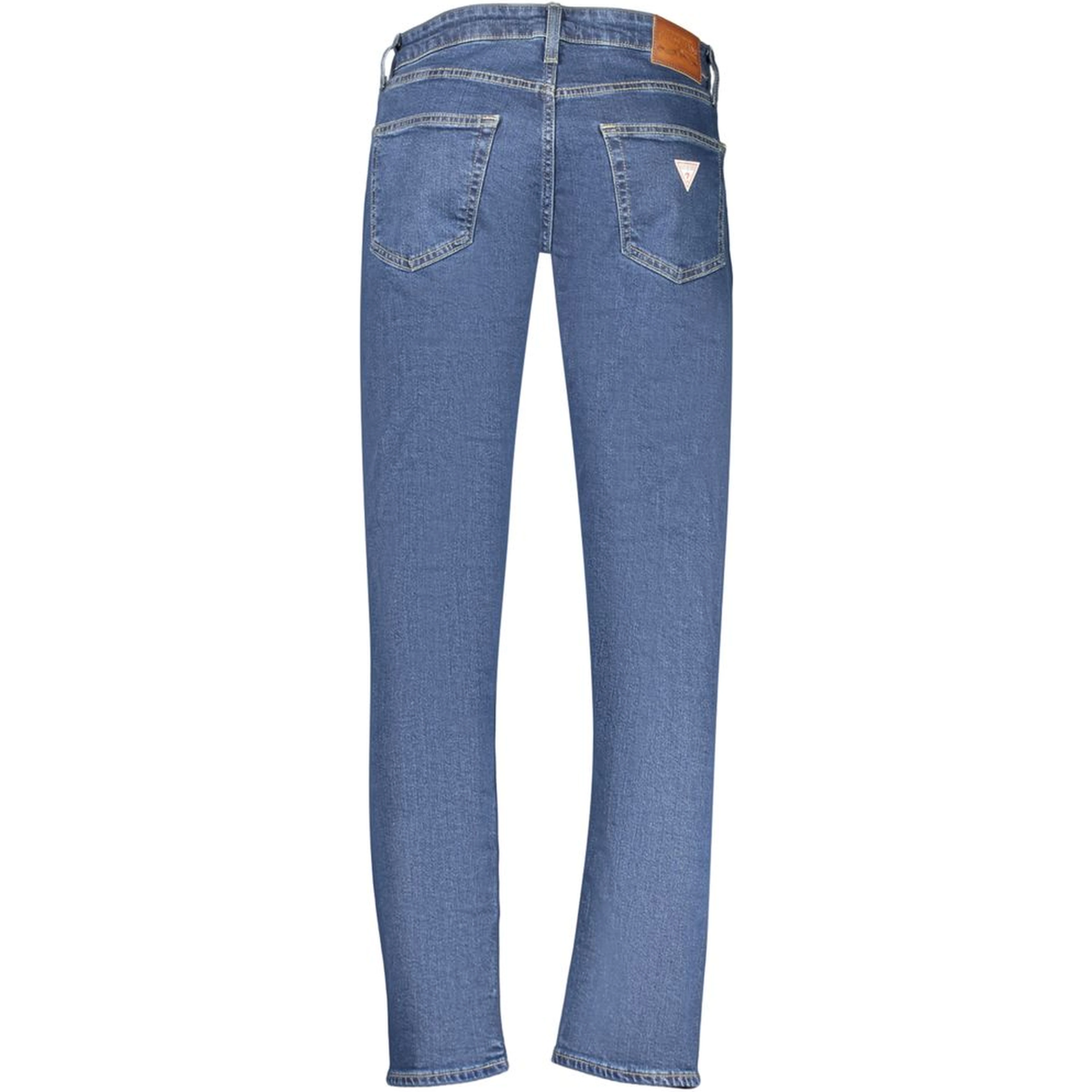 Blue Cotton Men's Jeans