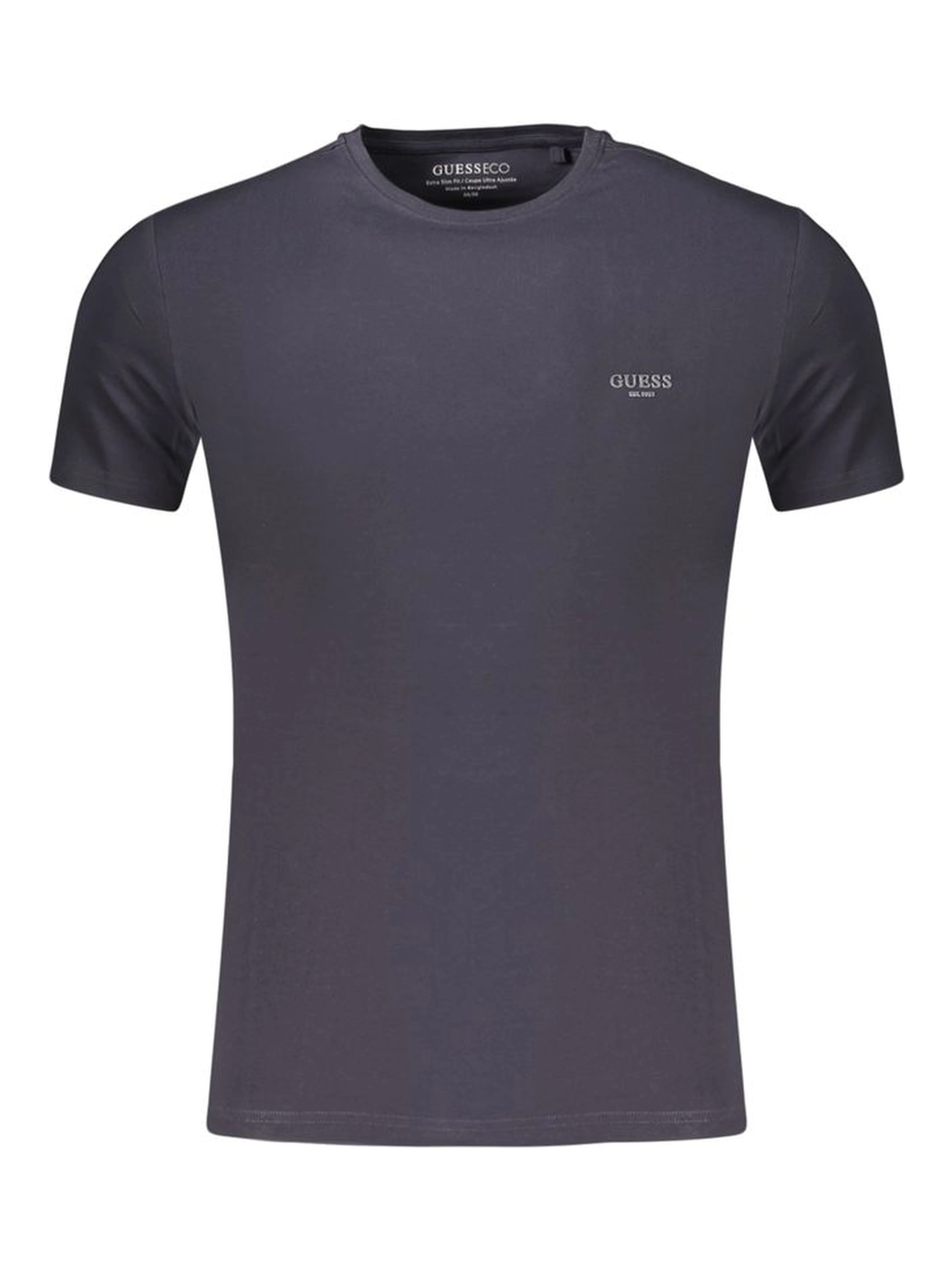 Blue Cotton Men's T-Shirt