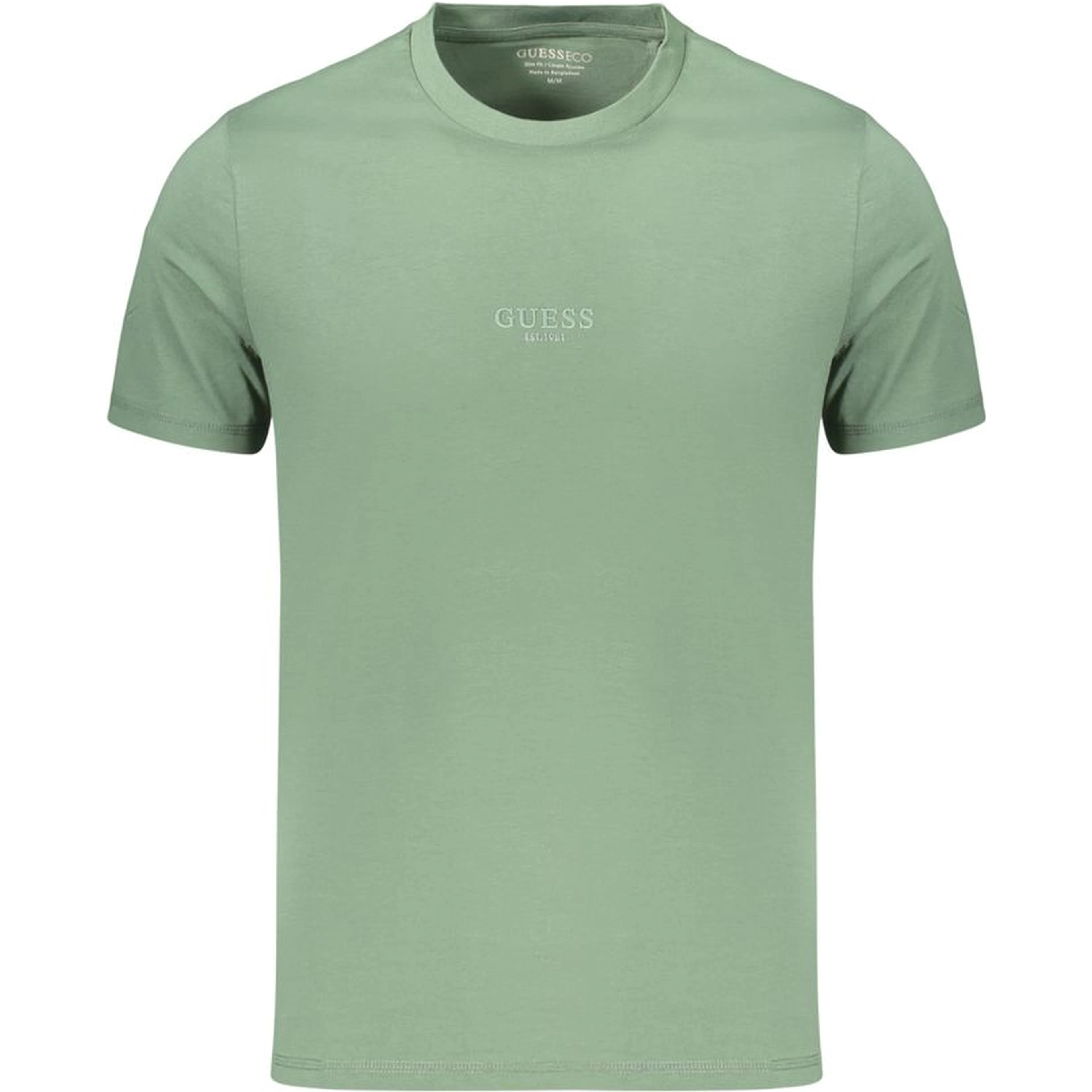 Green Cotton Men's T-Shirt