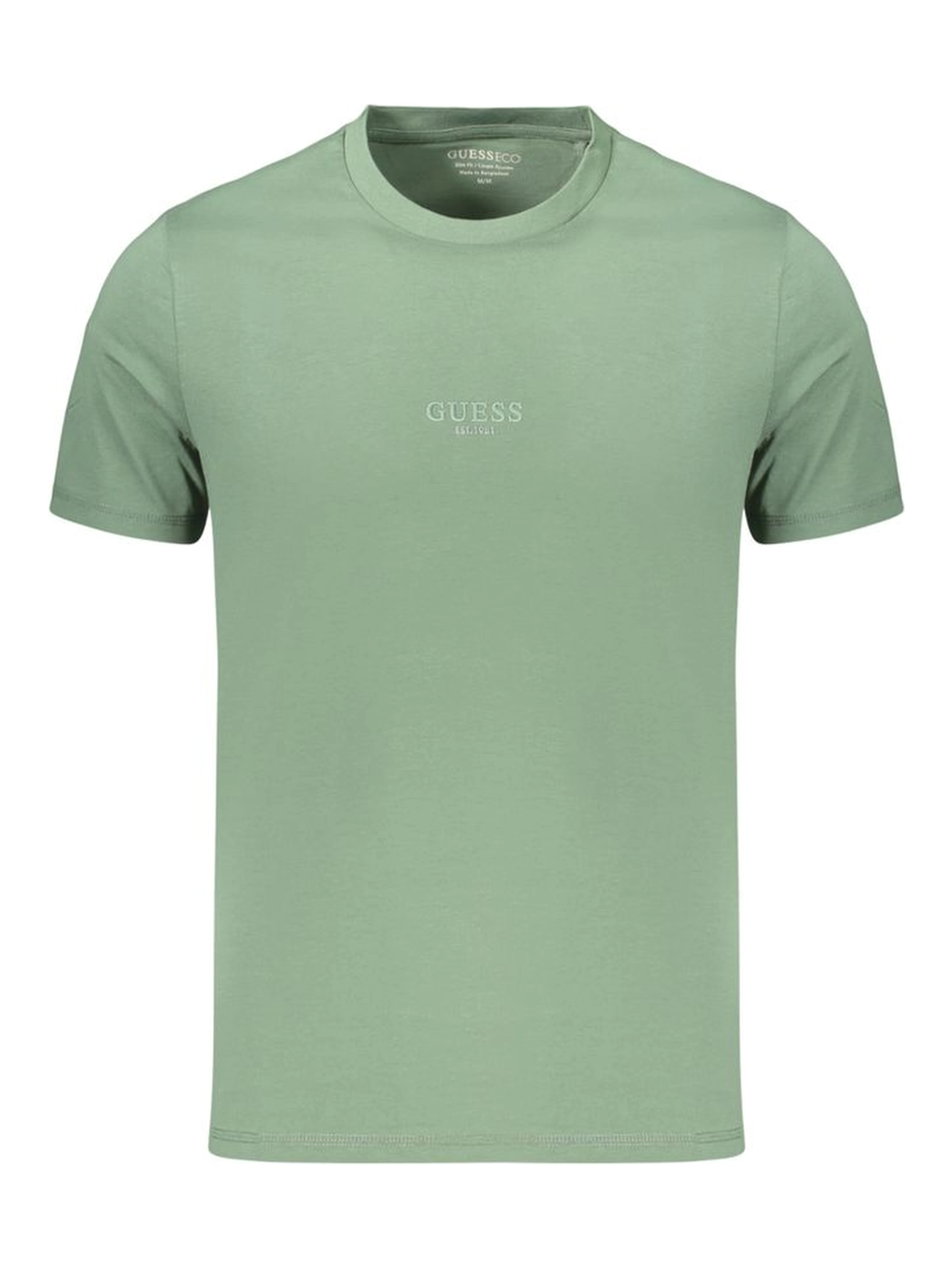 Green Cotton Men's T-Shirt