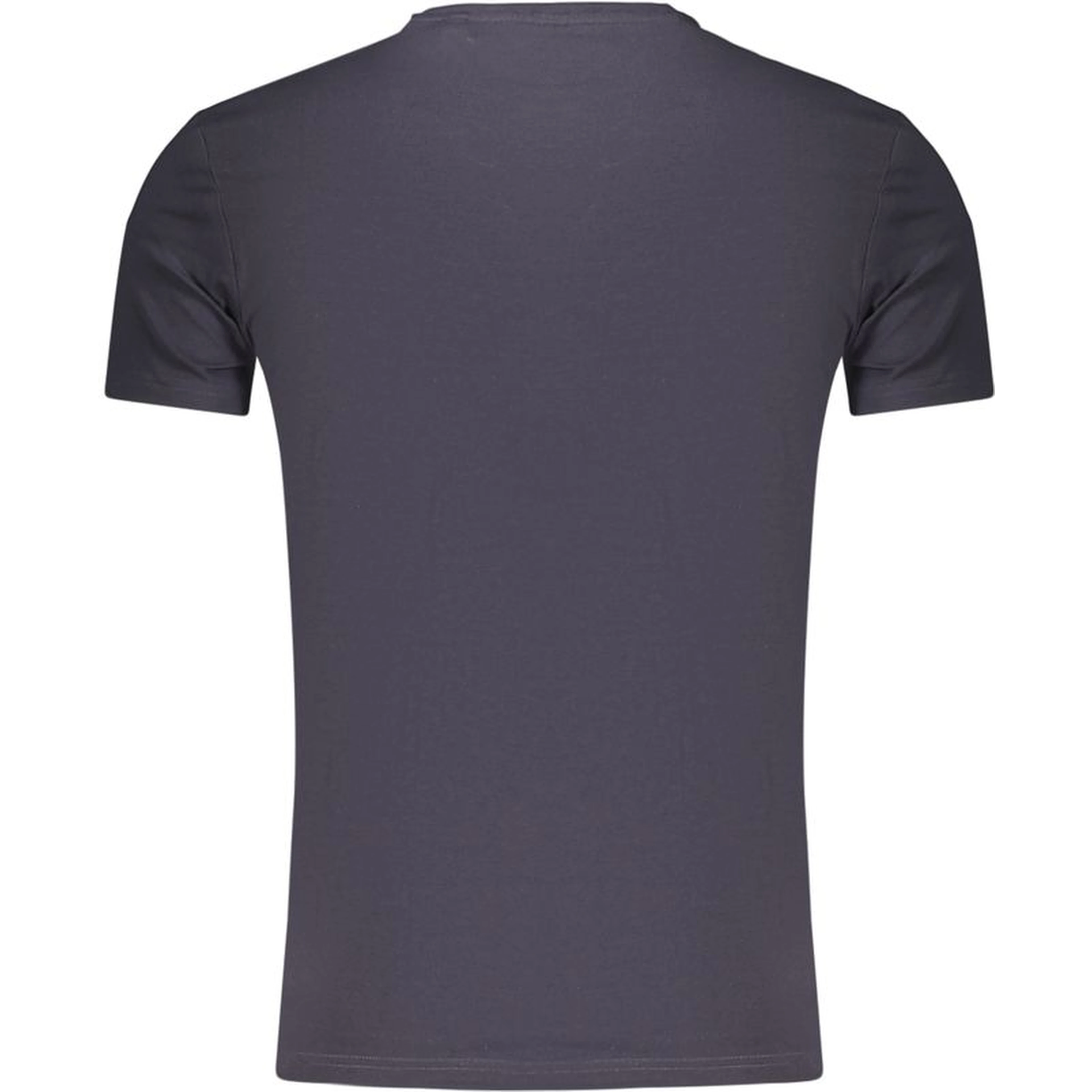 Blue Cotton Men's T-Shirt