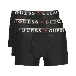 Black Cotton Men Underwear