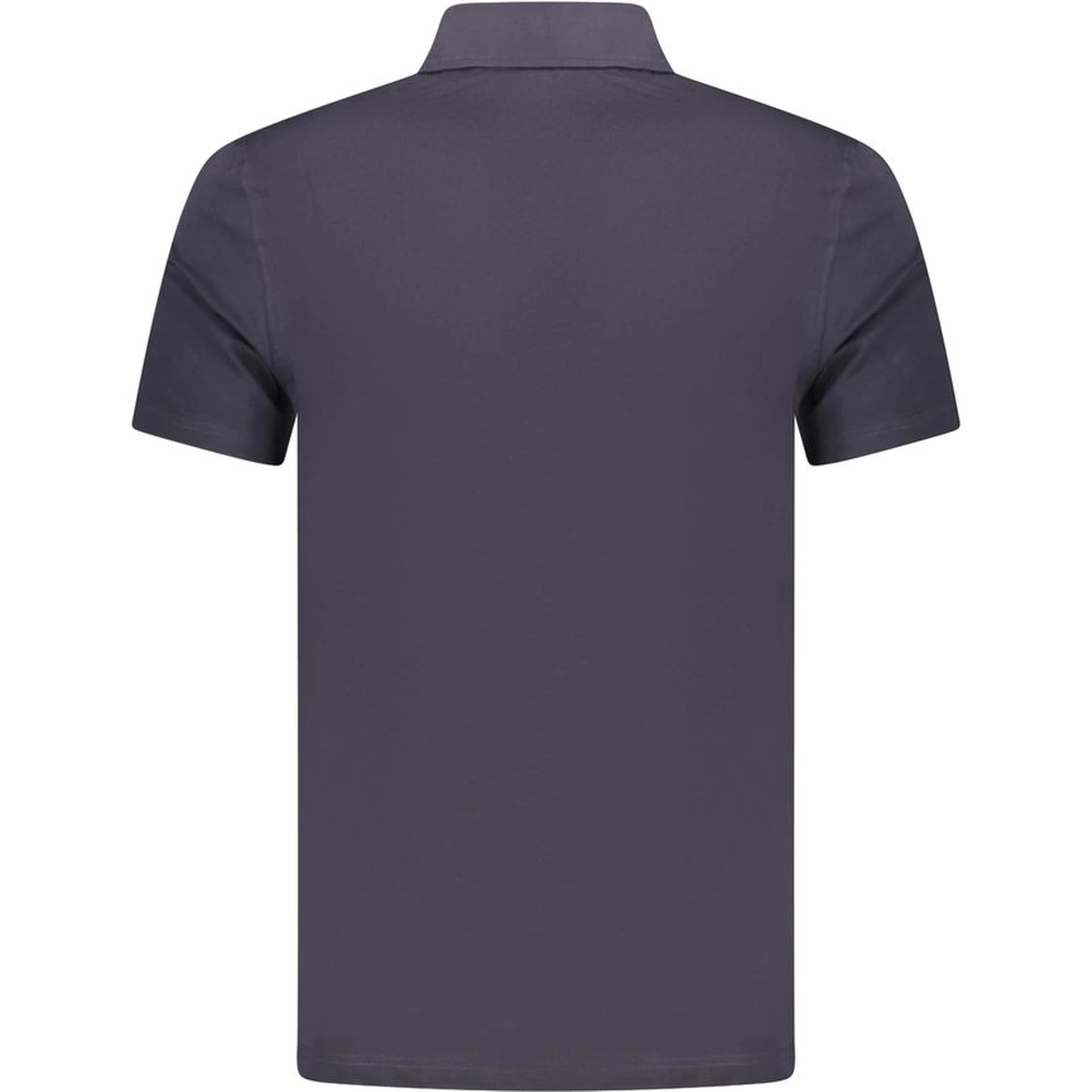 Blue Cotton Mens Polo Shirt