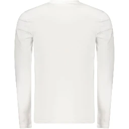 White Cotton Men's T-Shirt