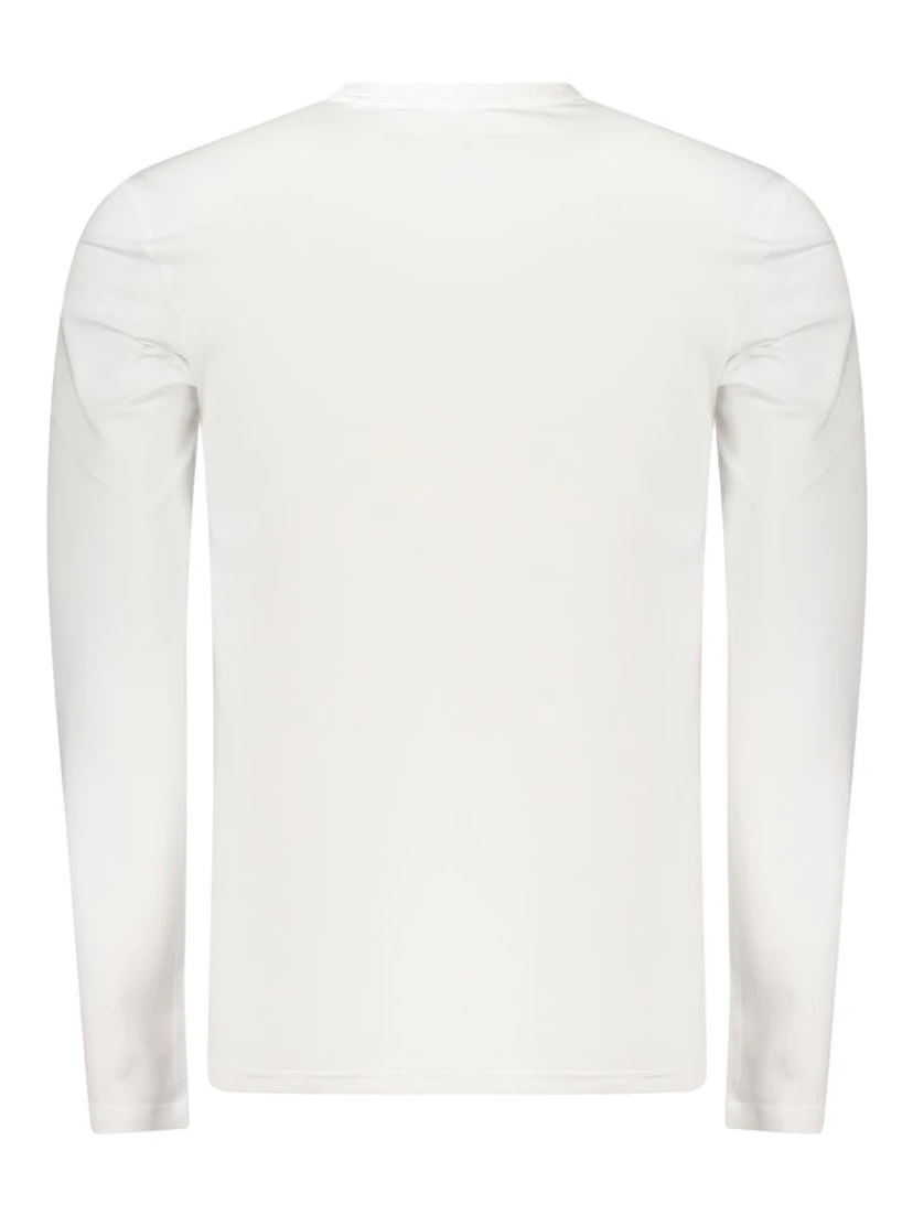 White Cotton Men's T-Shirt