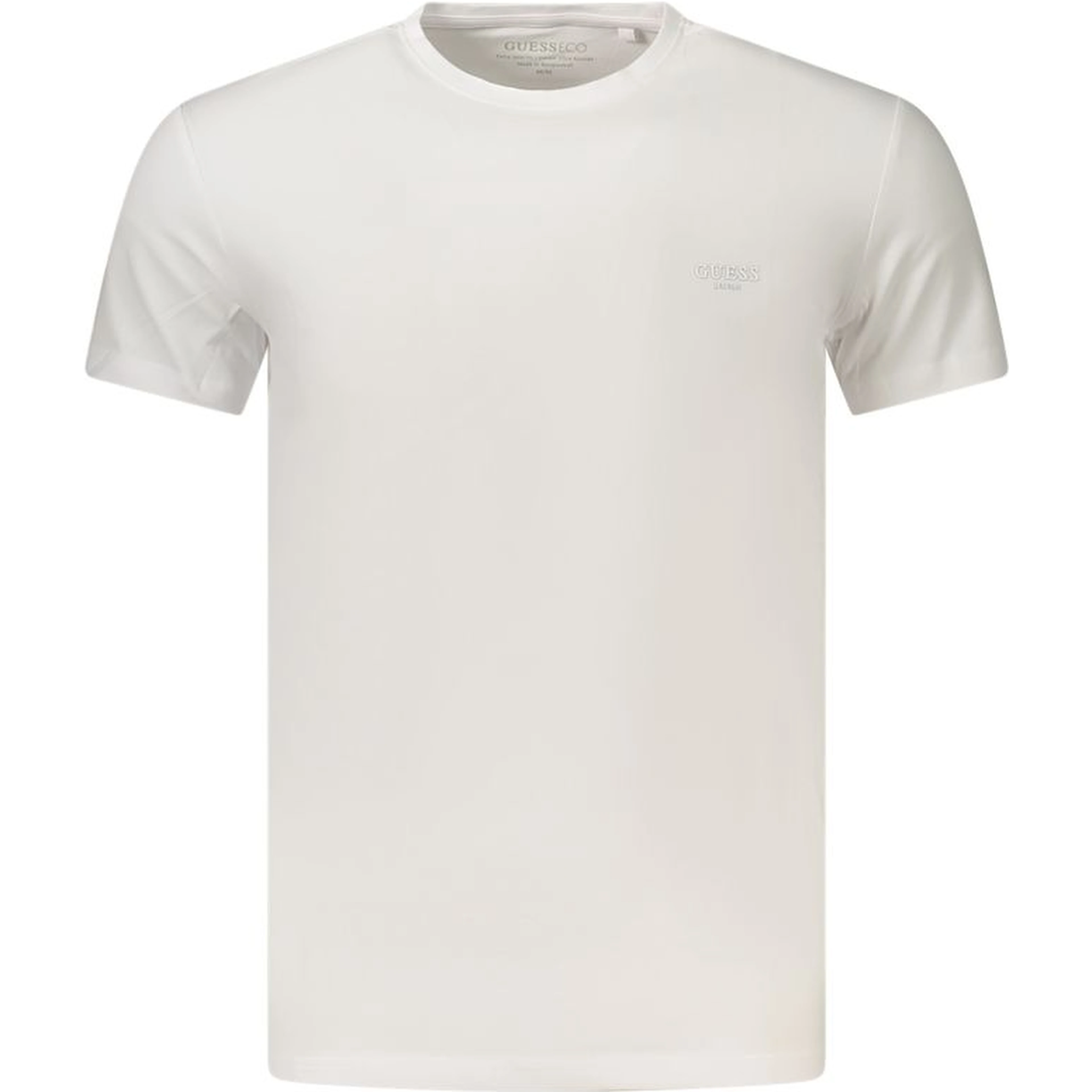White Cotton Men's T-Shirt