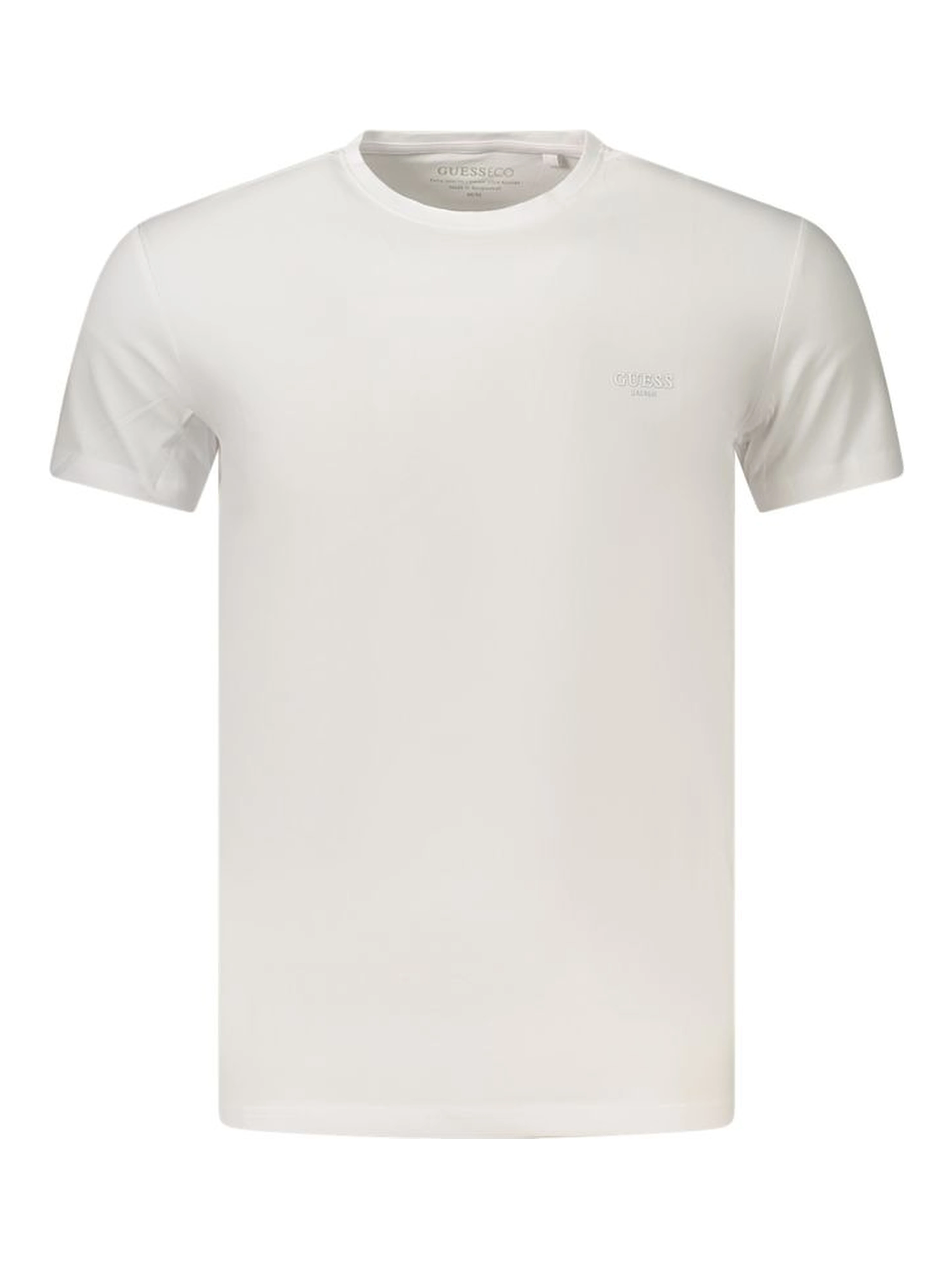 White Cotton Men's T-Shirt