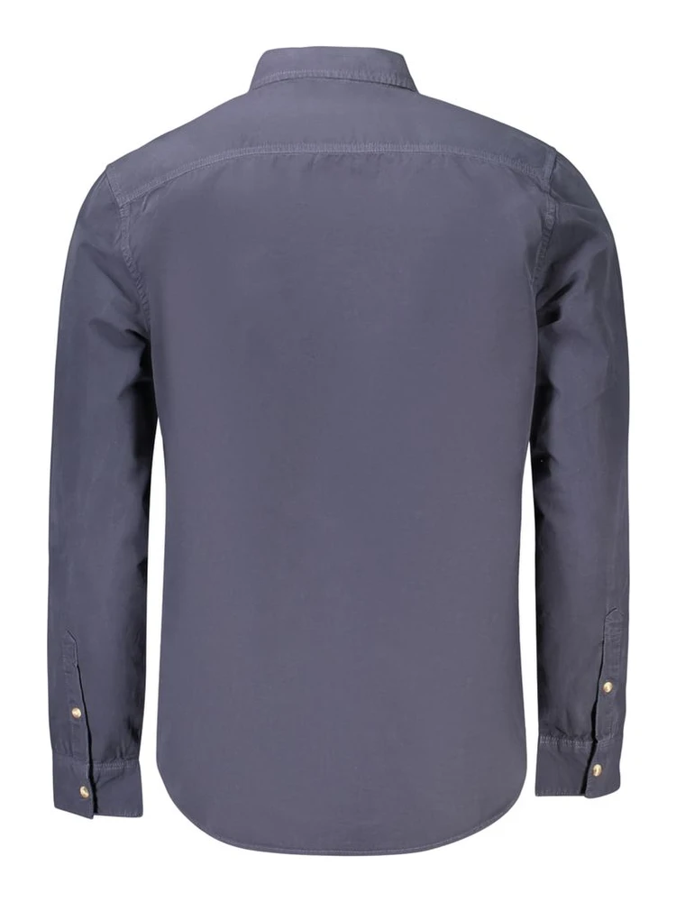 Blue Cotton Men's Shirt alternative