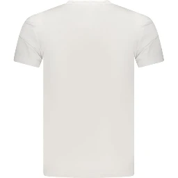 White Cotton Men's T-Shirt