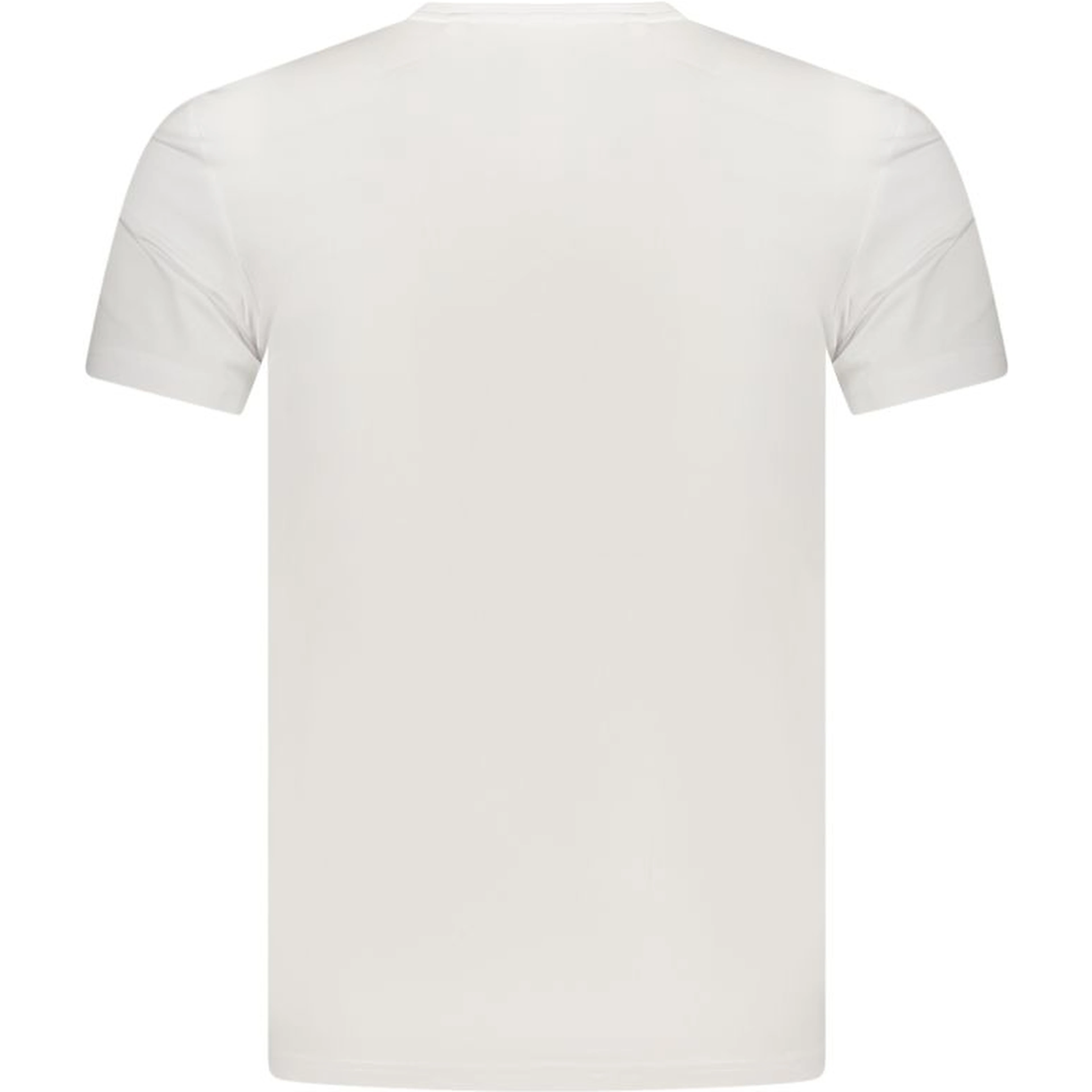 White Cotton Men's T-Shirt