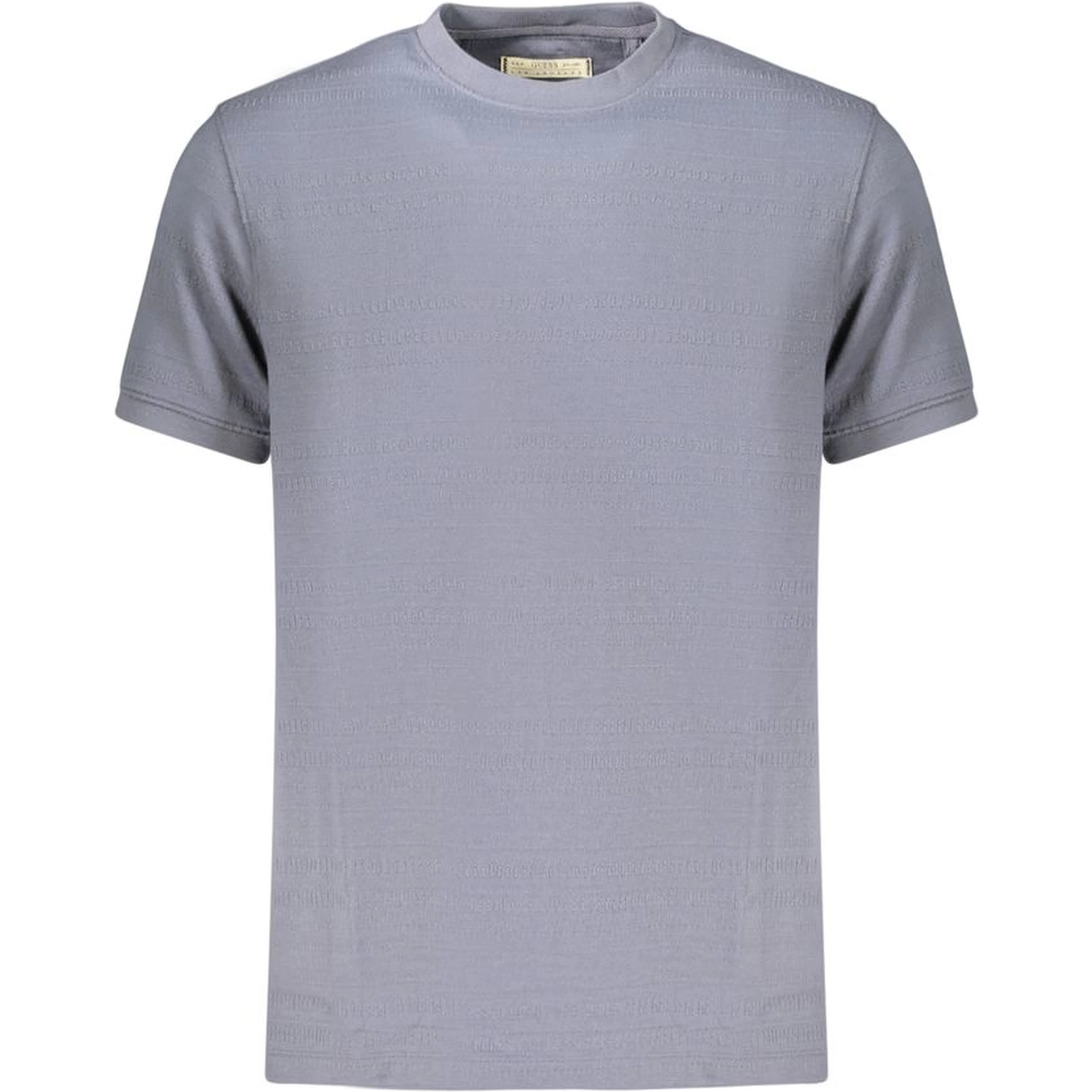 Blue Cotton Men's T-Shirt
