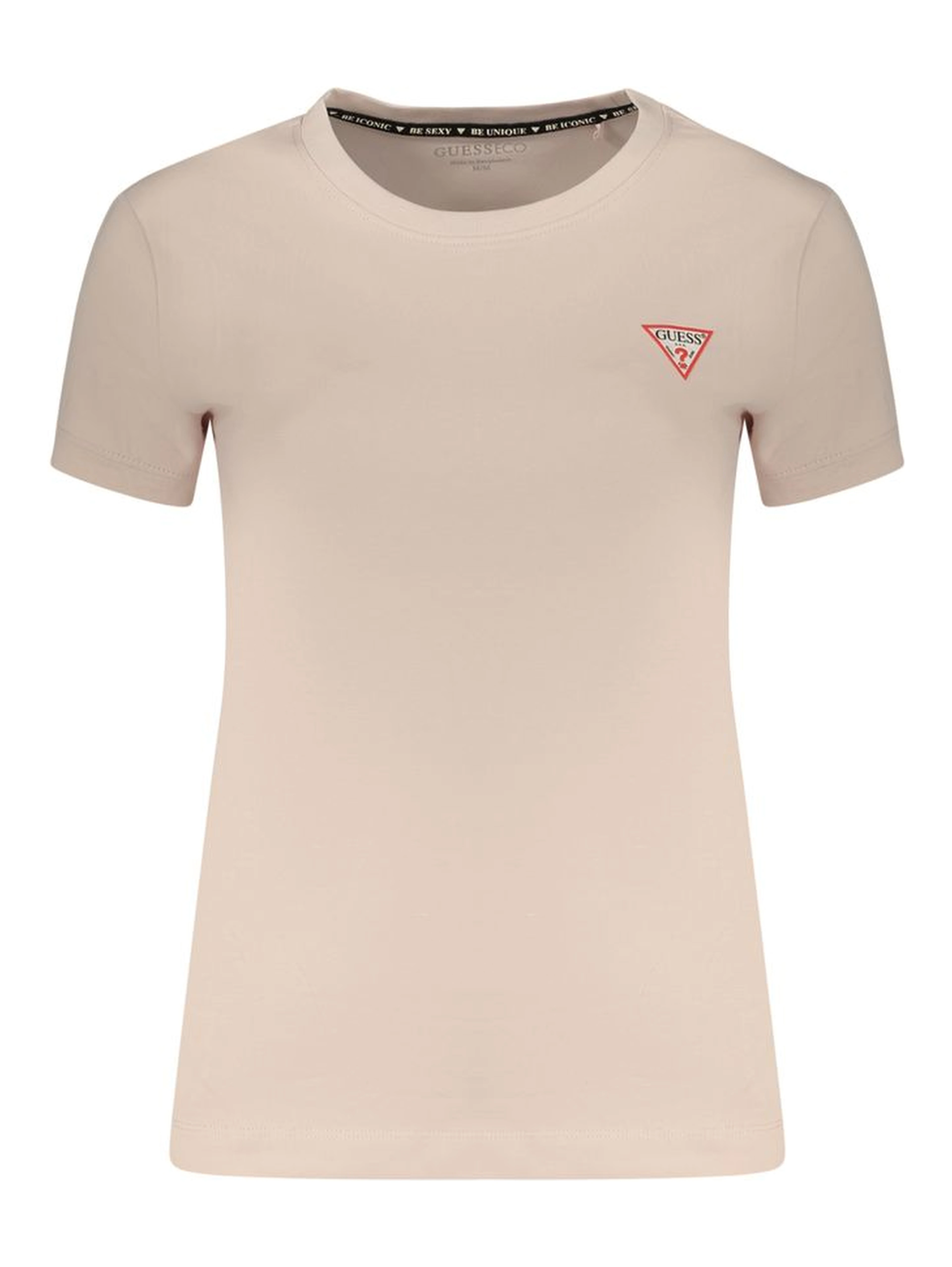 Pink Cotton Womens T-Shirt
