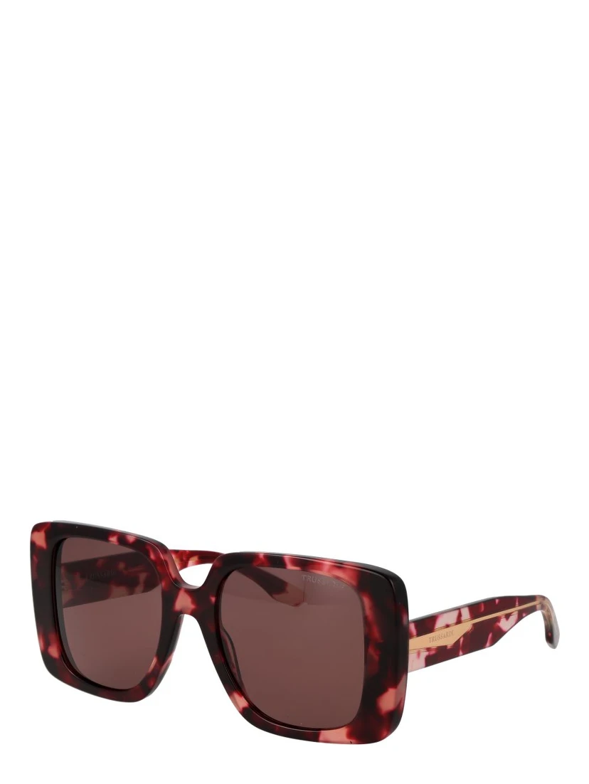 Burgundy Acetate Sunglasses