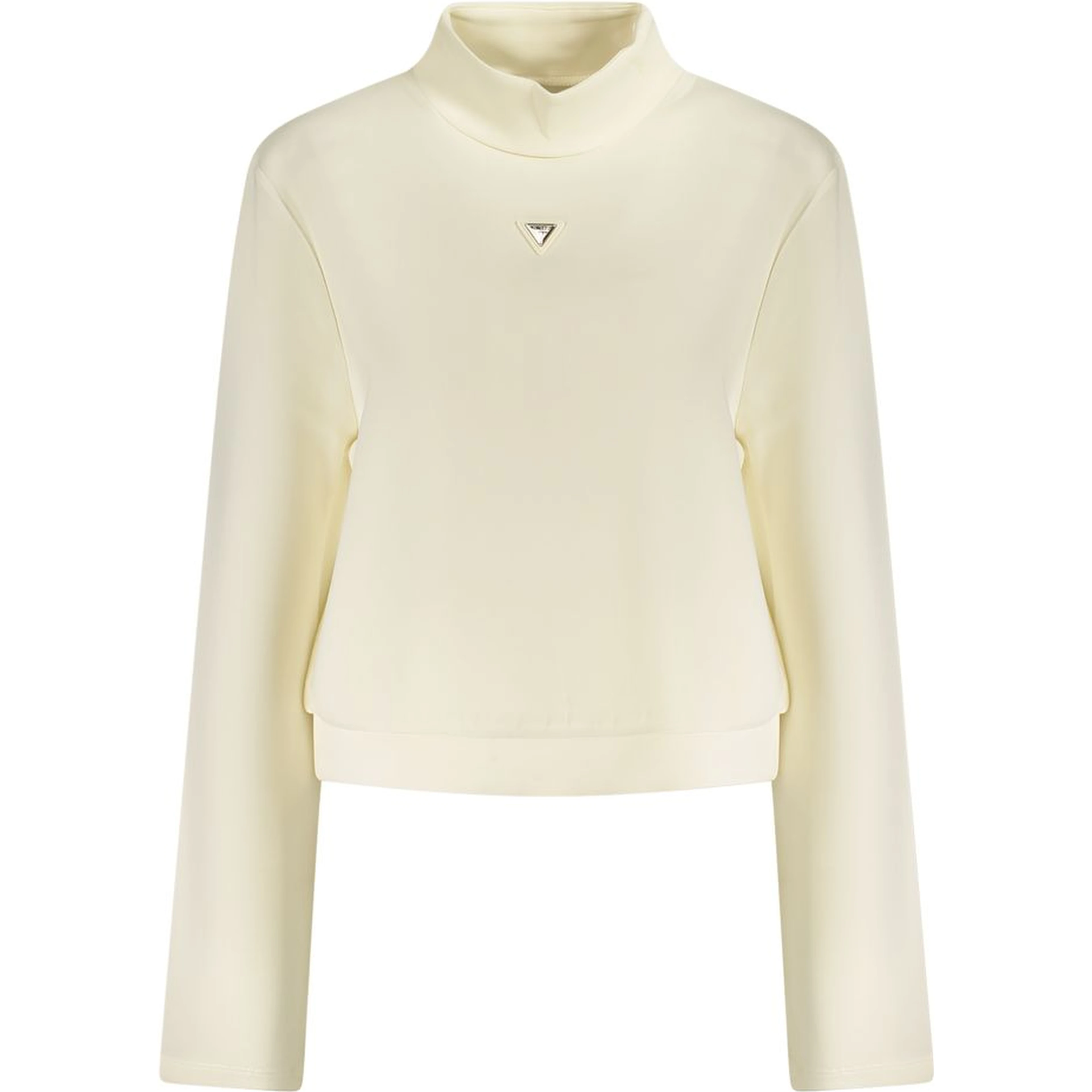 Bianco Polyester Donna Sweatshirt