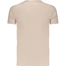 Pink Cotton Womens T-Shirt