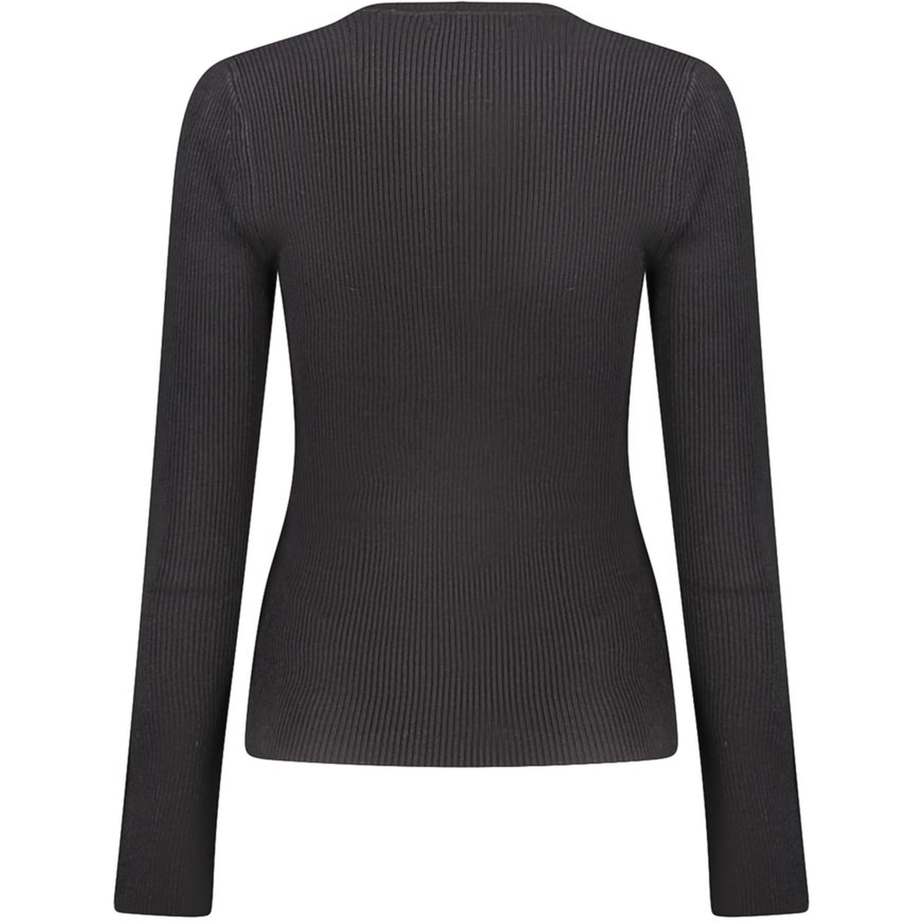 Black Viscose Women's Sweater