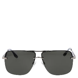 Silver Metal Sunglasses