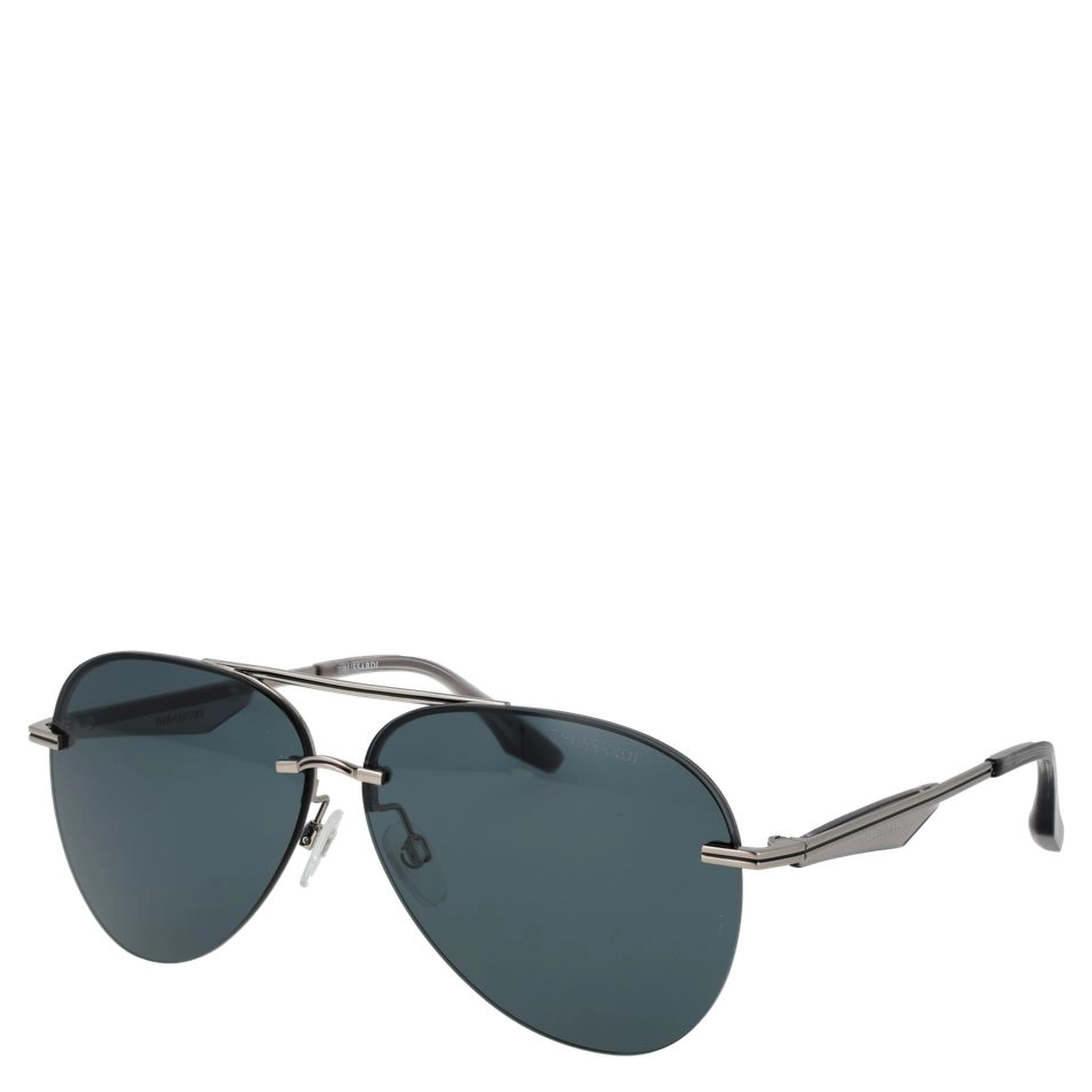 Gray Metal Sunglasses