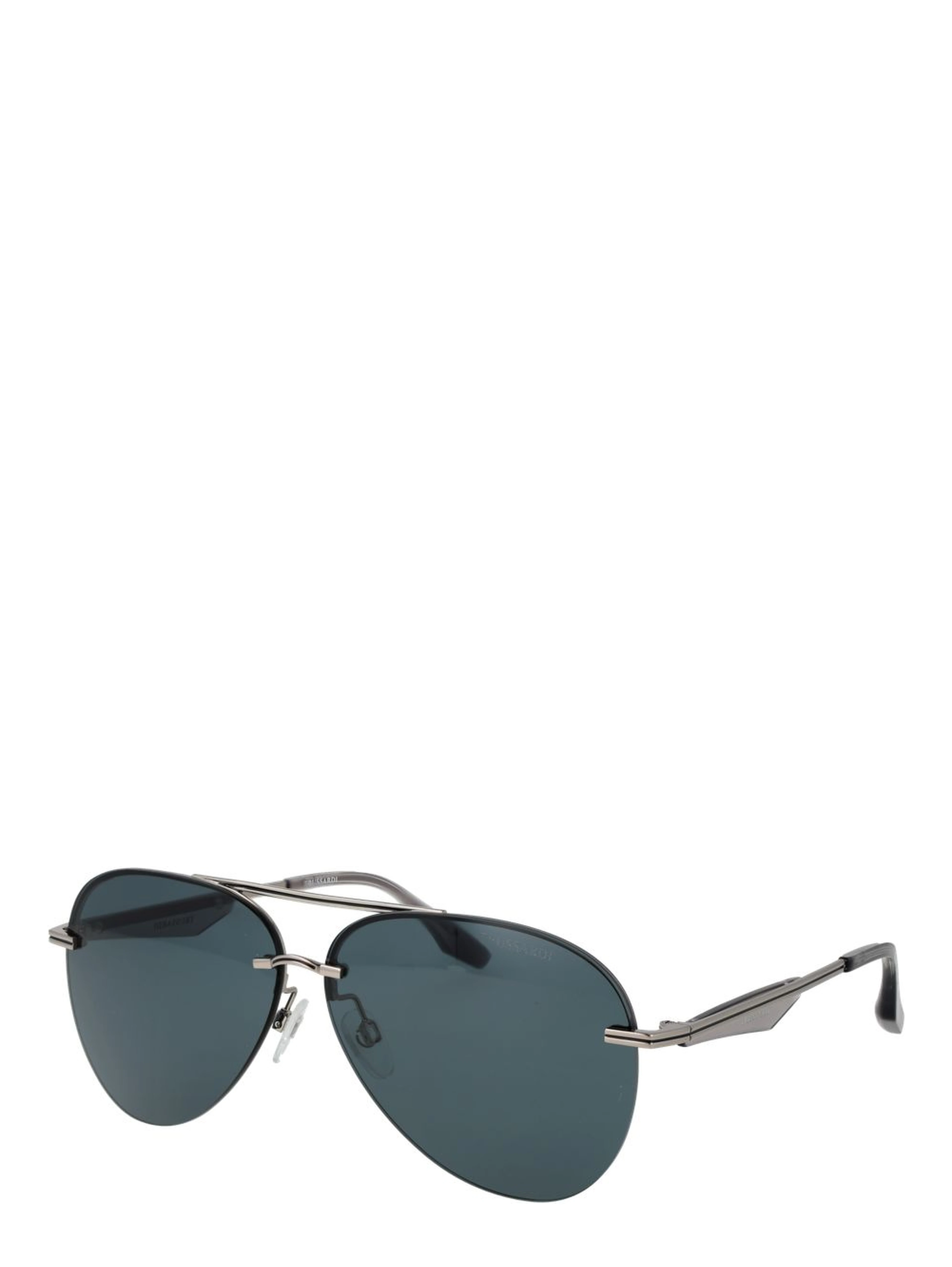Gray Metal Sunglasses