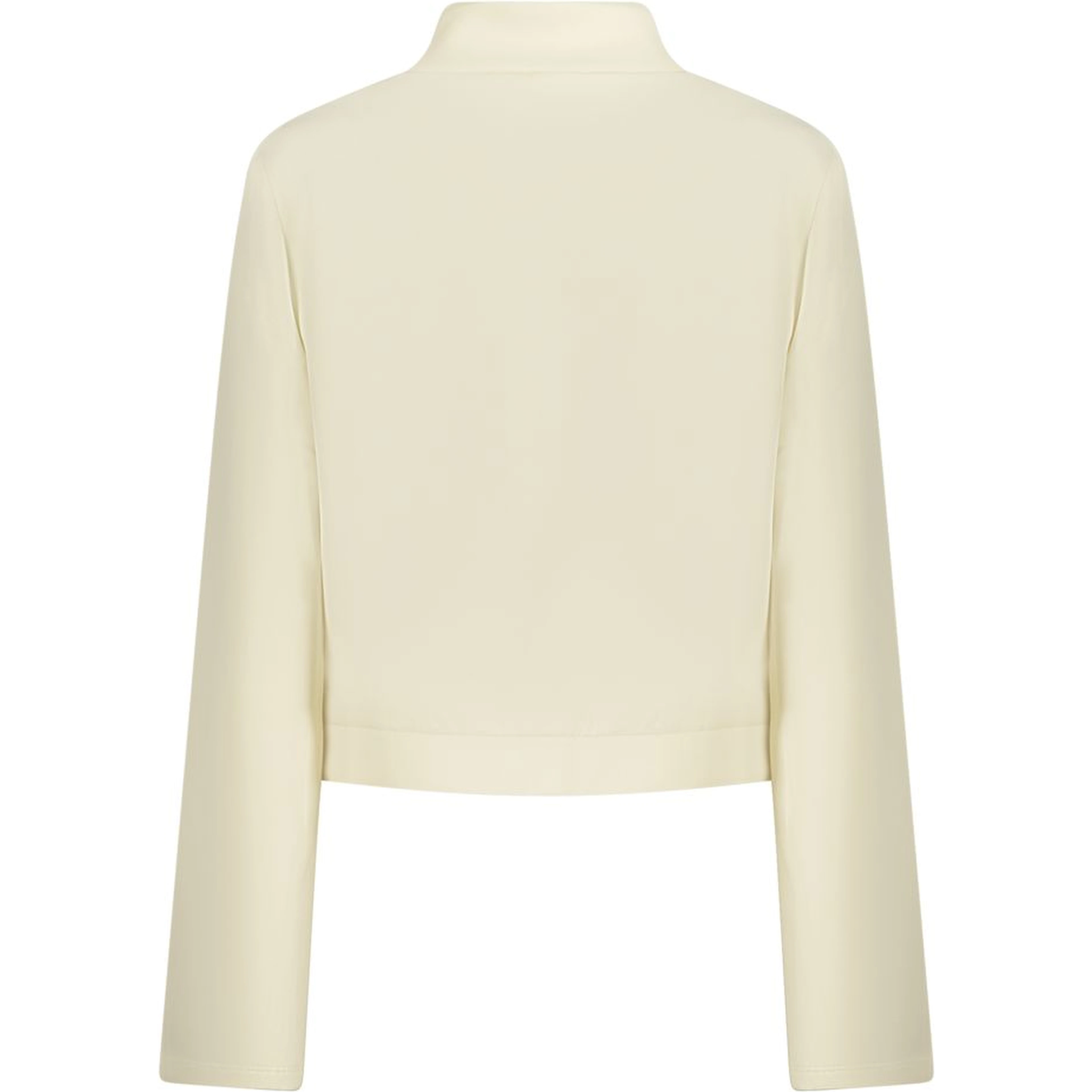 Bianco Polyester Donna Sweatshirt
