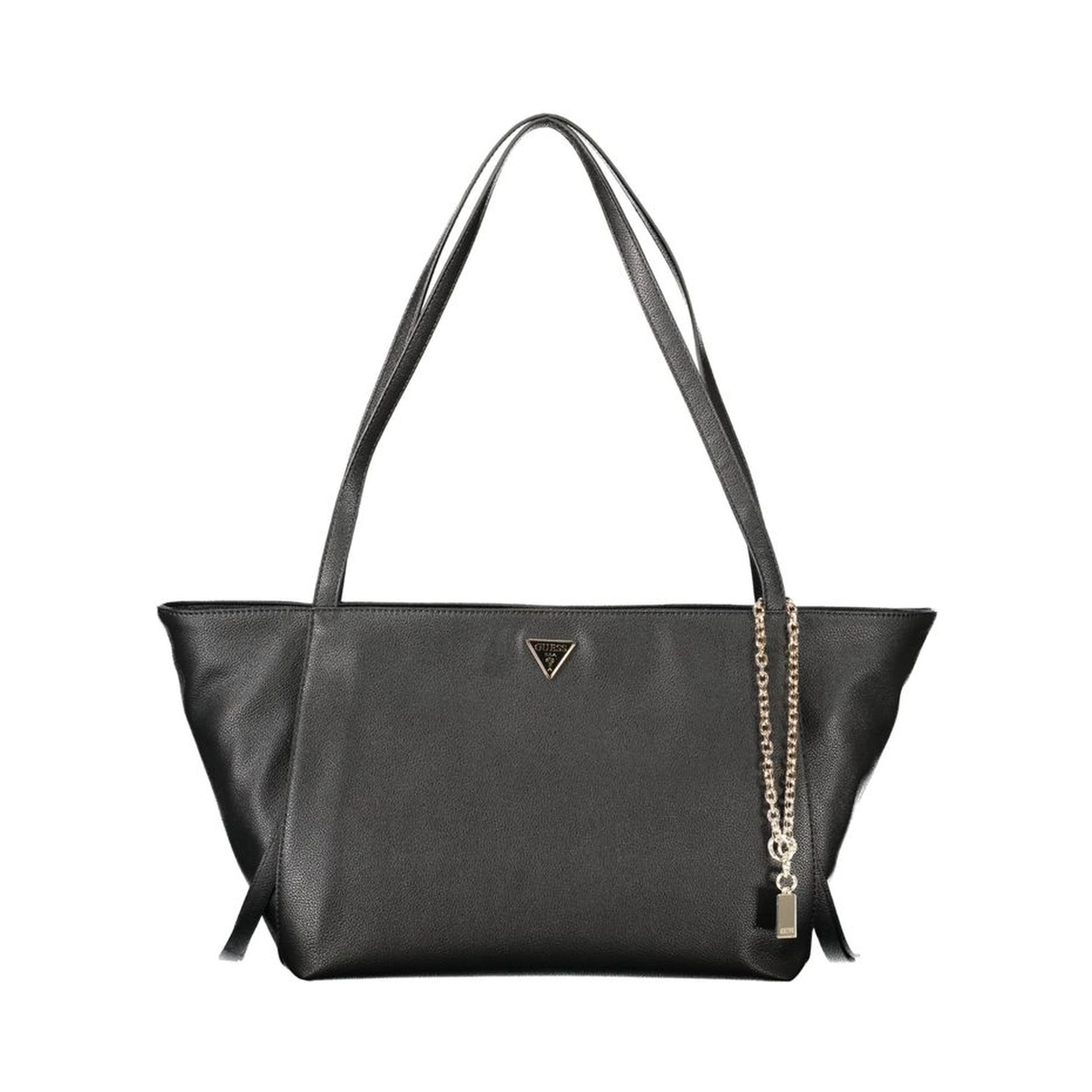 Black Polyurethane Women's Bag