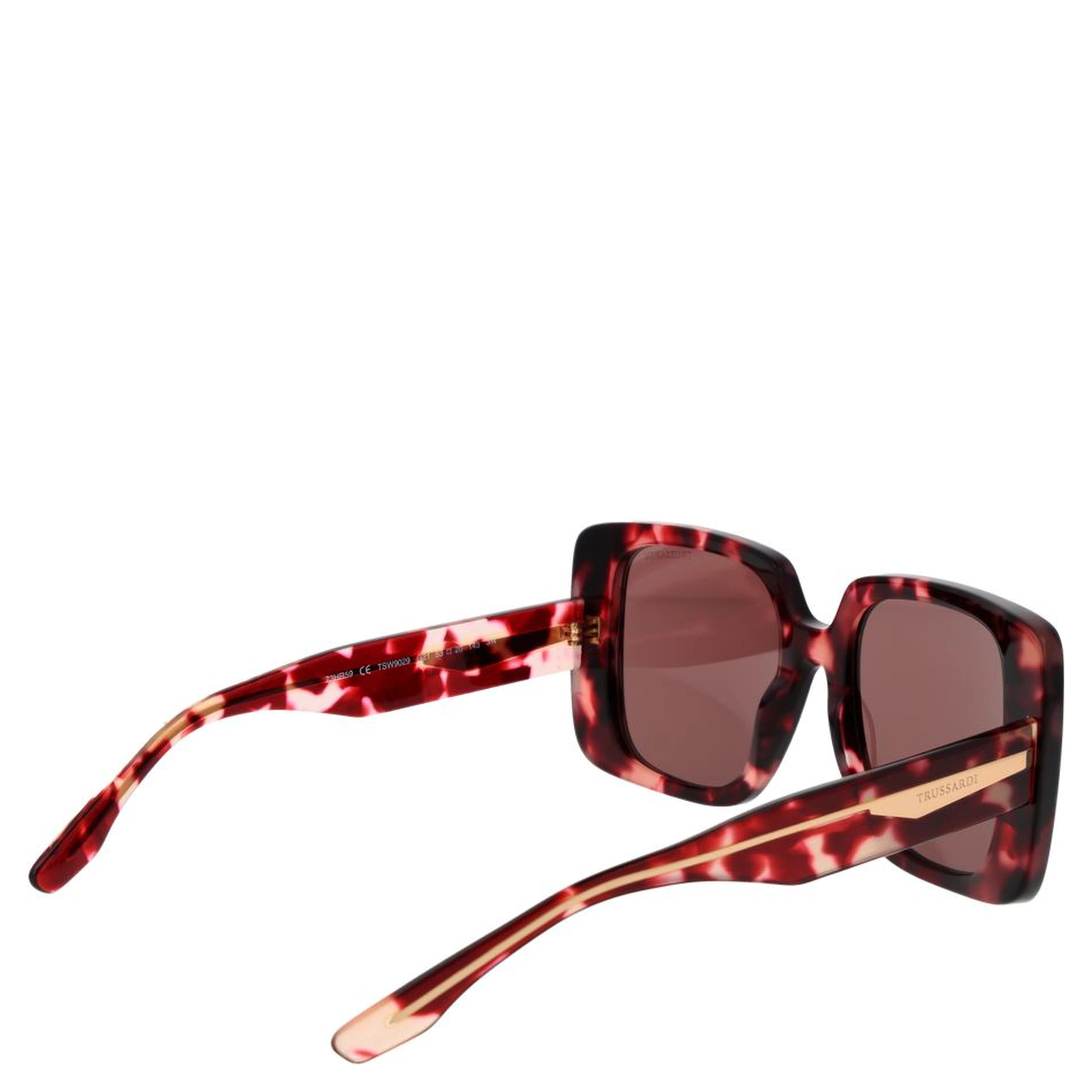 Burgundy Acetate Sunglasses