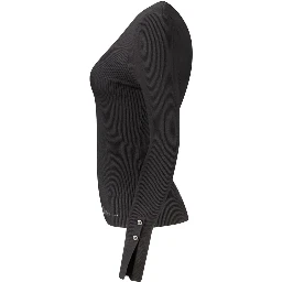 Black Viscose Women's Sweater