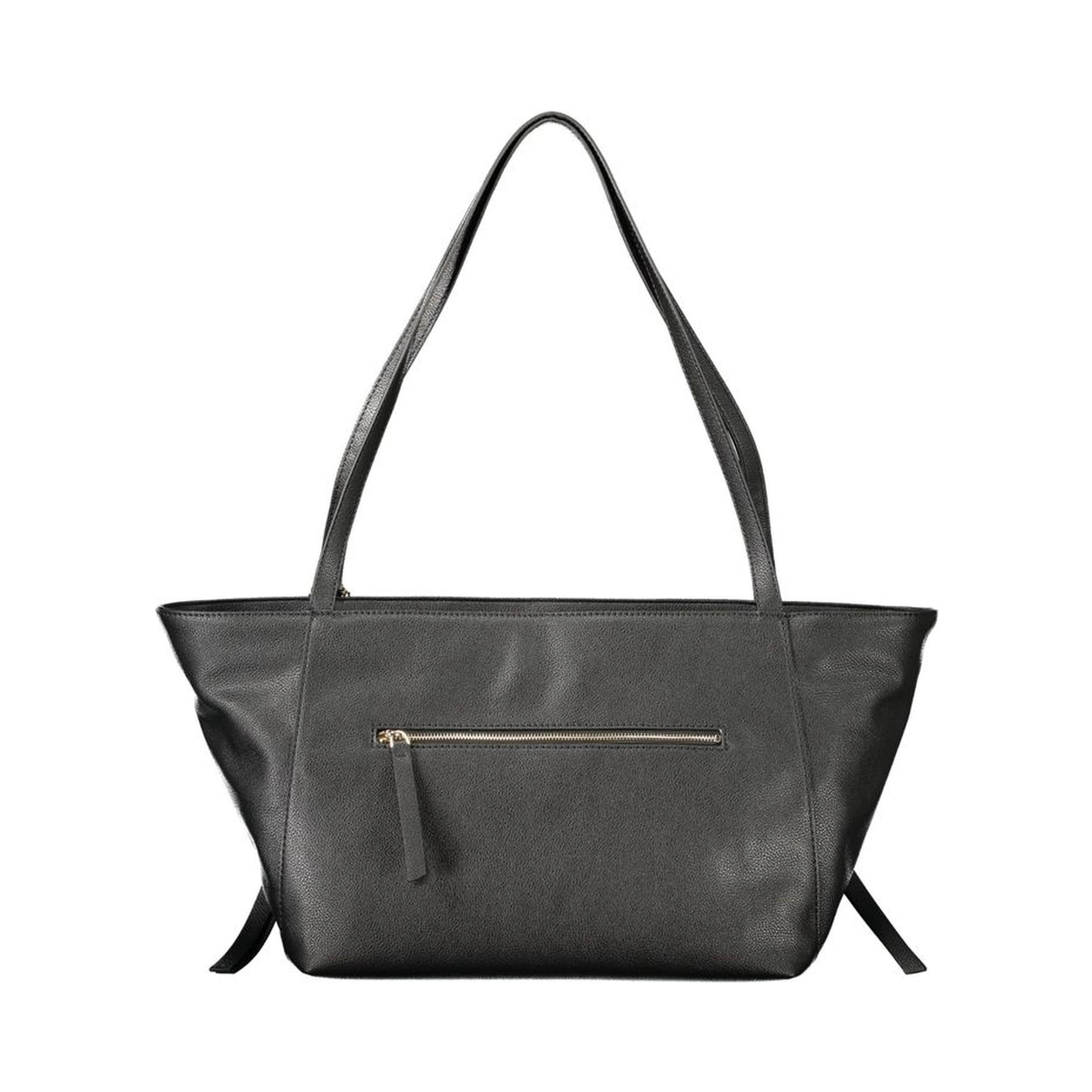 Black Polyurethane Women's Bag