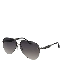 Gray Metal Sunglasses