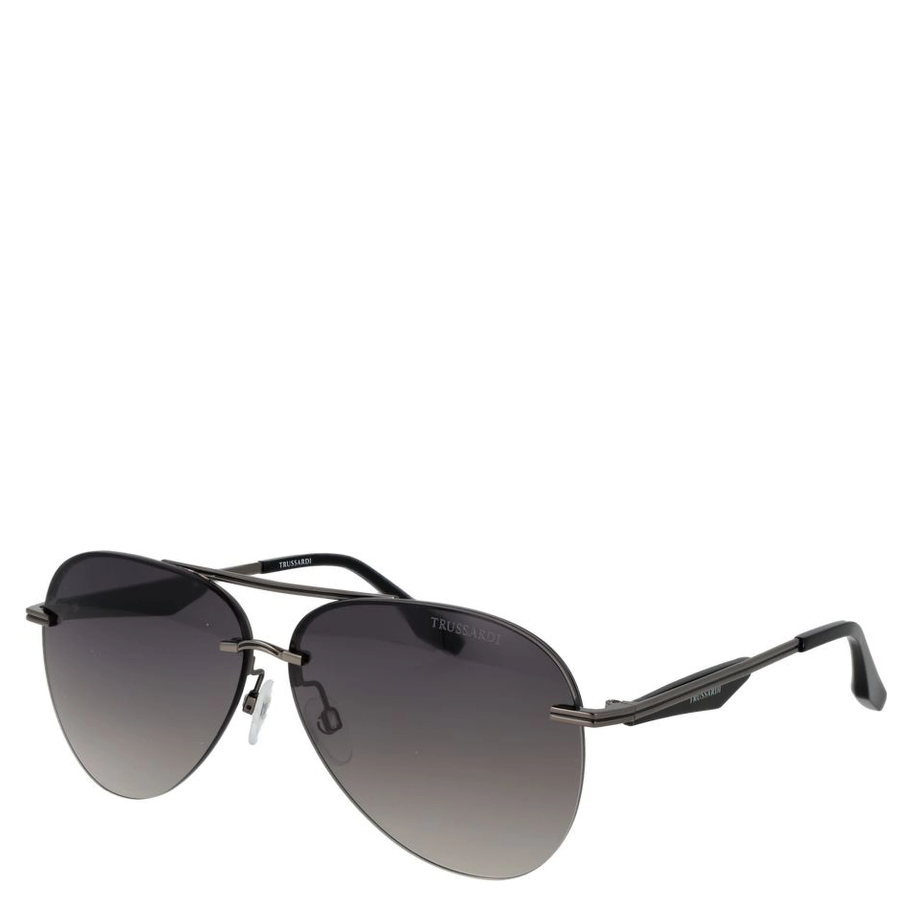 Gray Metal Sunglasses