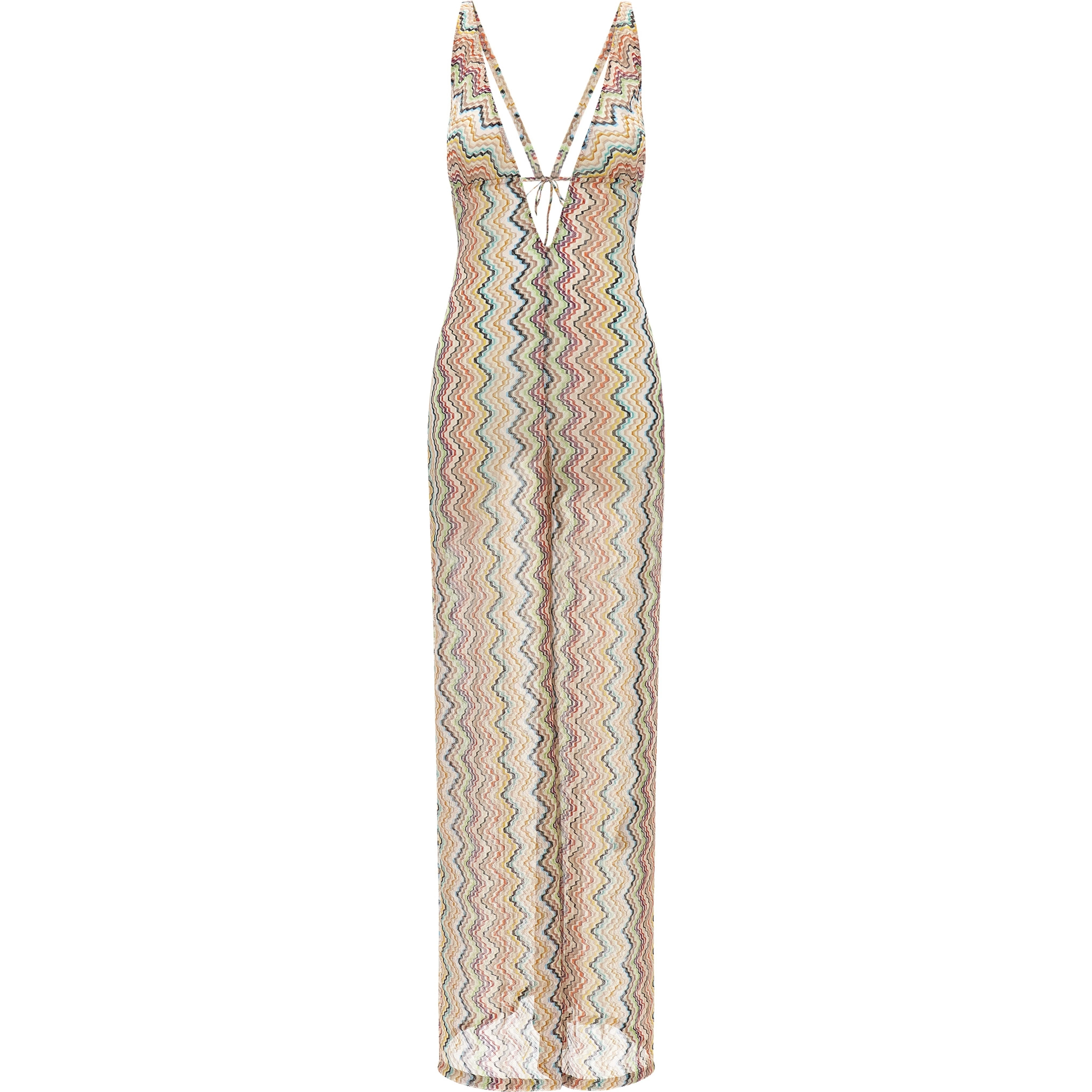 Multicolor Polyester Jumpsuit