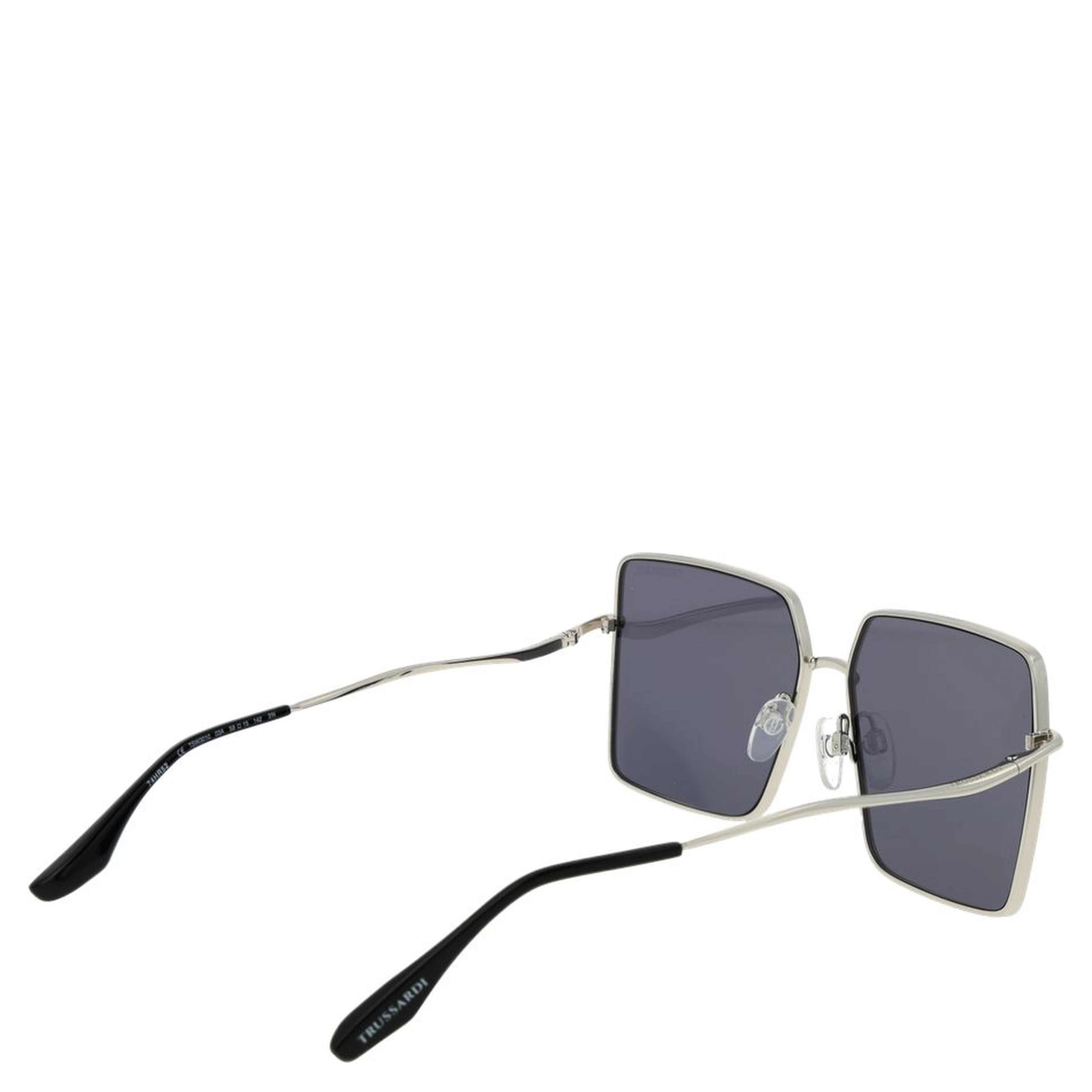 Silver Stainless Steel Sunglasses