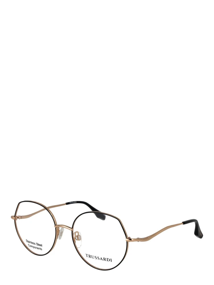 Black Stainless Steel Glasses (Frames)