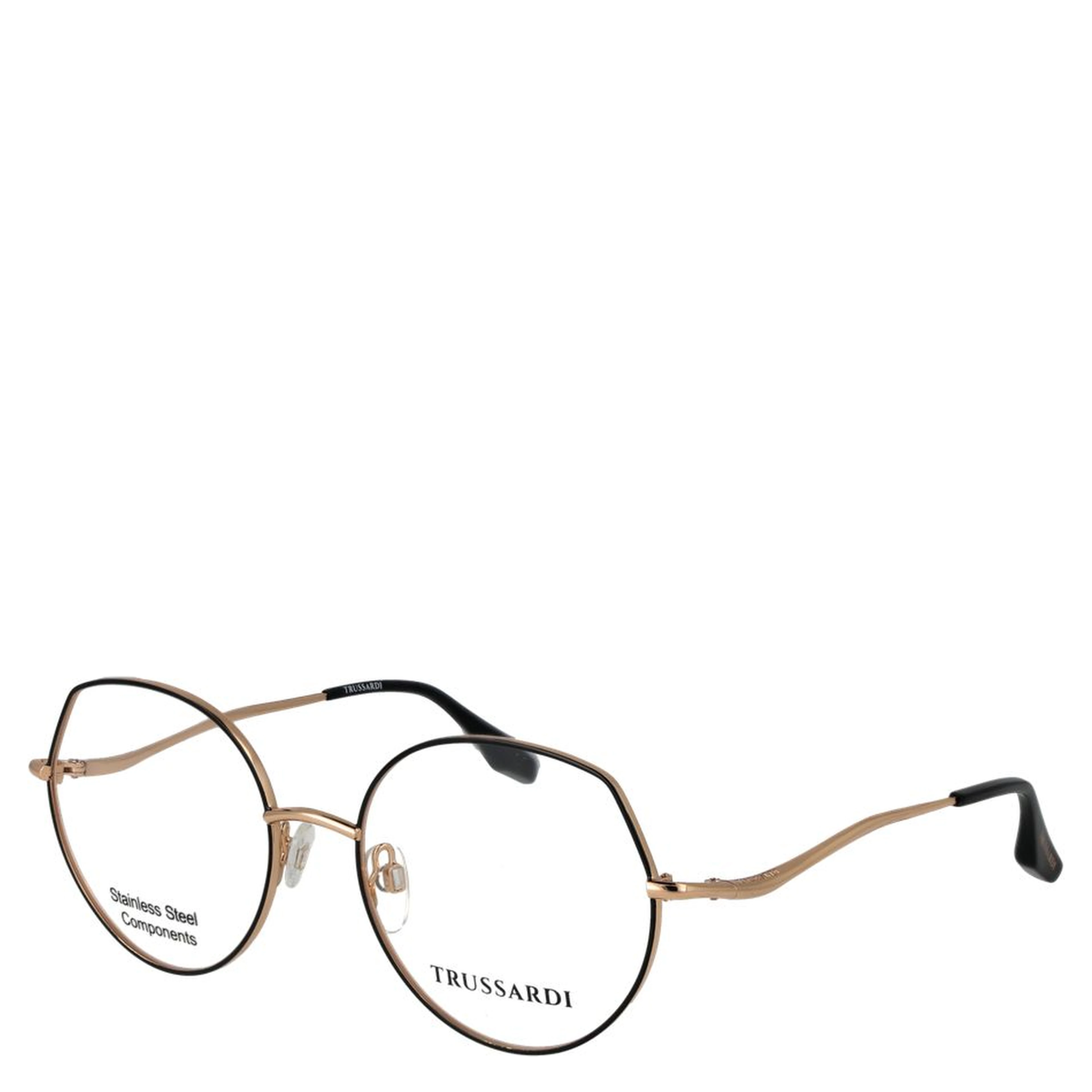 Black Stainless Steel Glasses (Frames)